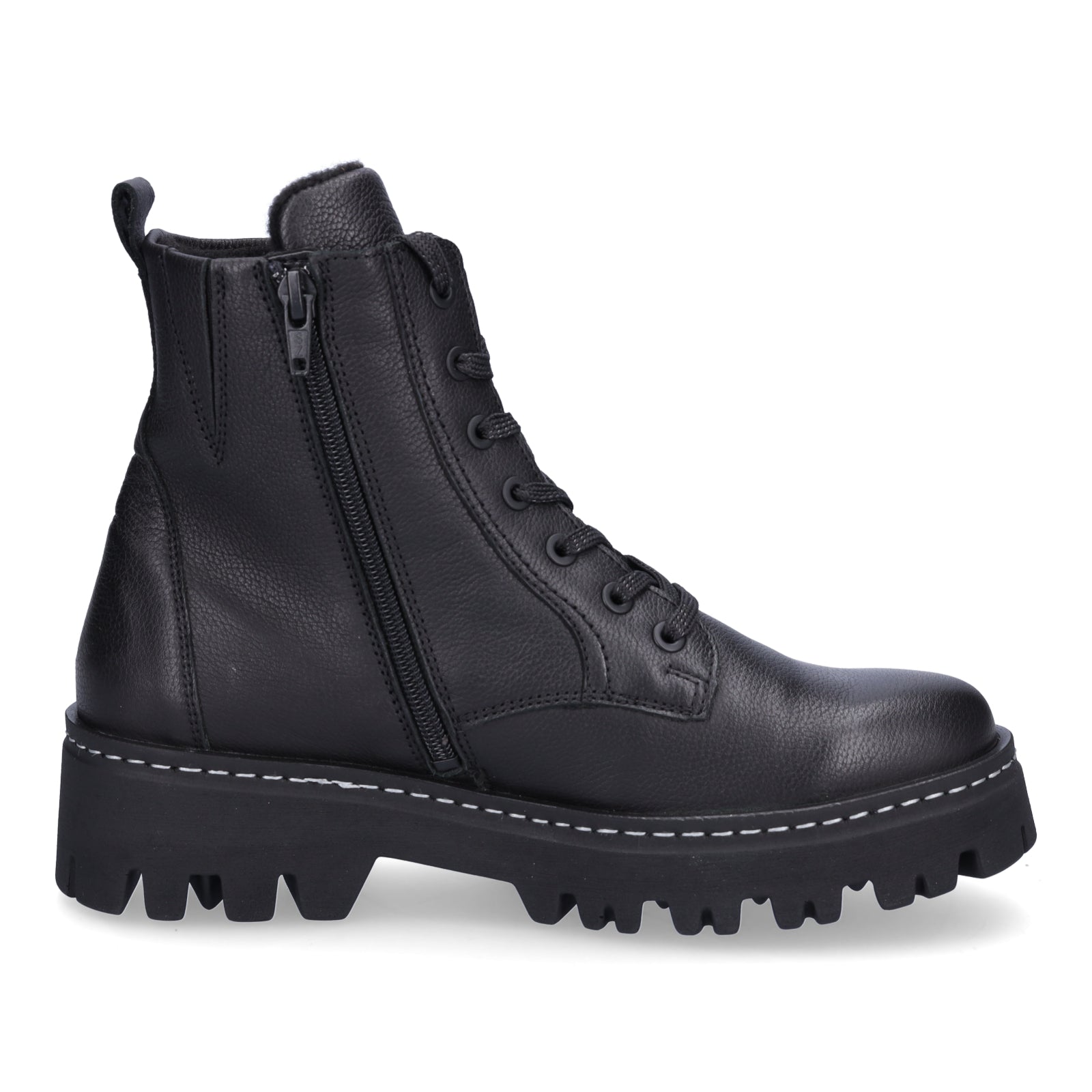 Waldläufer Damen Stiefelette London schwarz