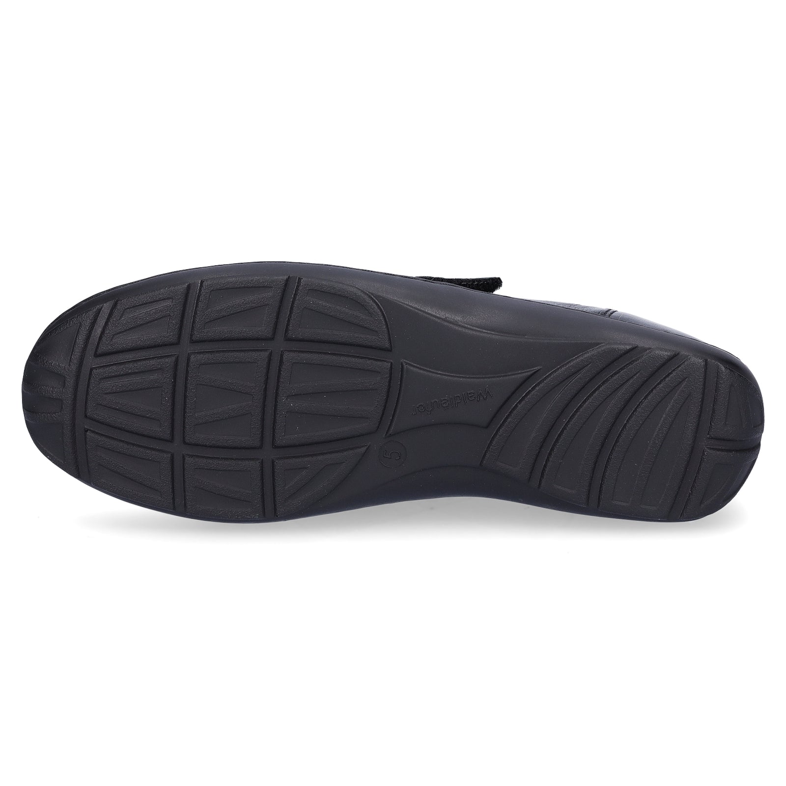 Waldläufer women's velcro shoe Henni Orthotritt black