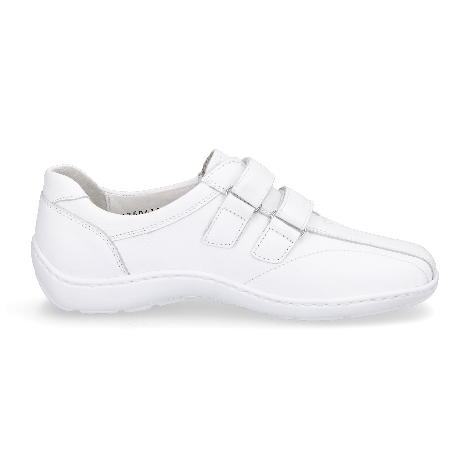 Waldläufer women's leather velcro shoe Henni white