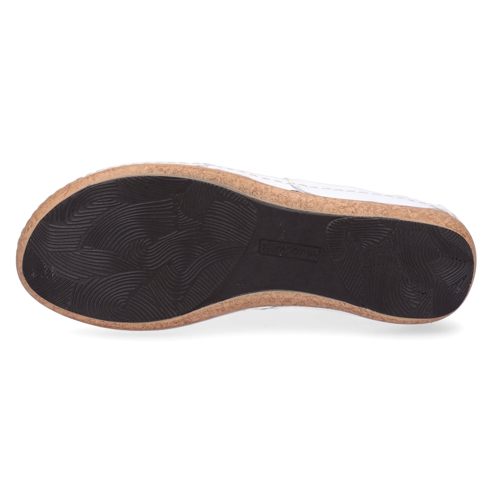 Waldläufer women's leather sandals white