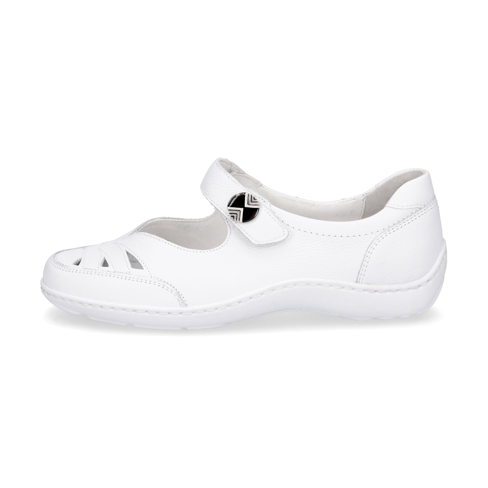 Waldläufer women's velcro shoe white