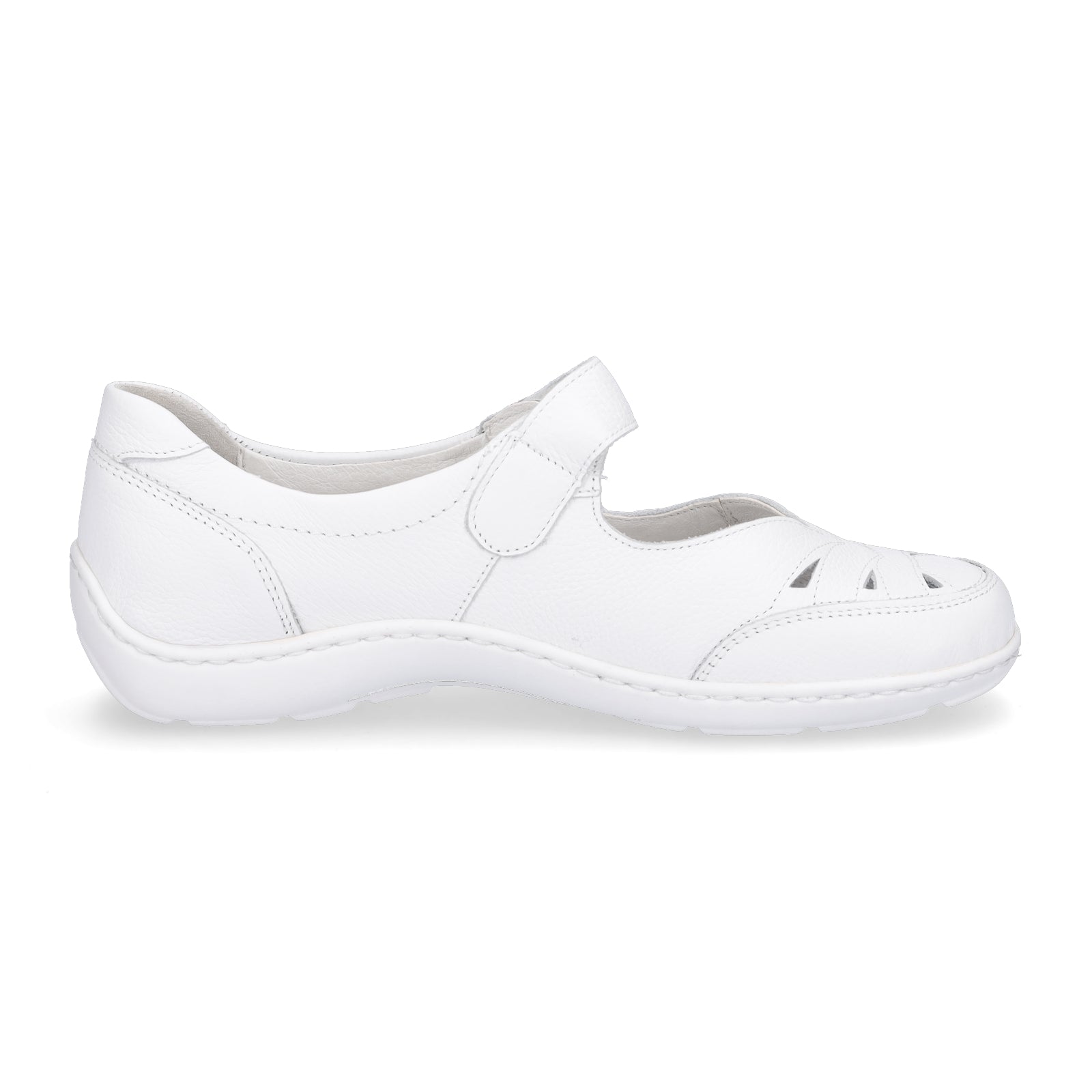 Waldläufer women's velcro shoe white