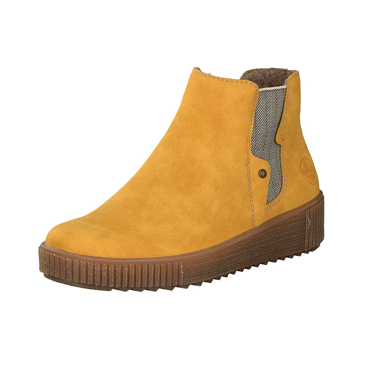 Rieker Damen Boot gelb