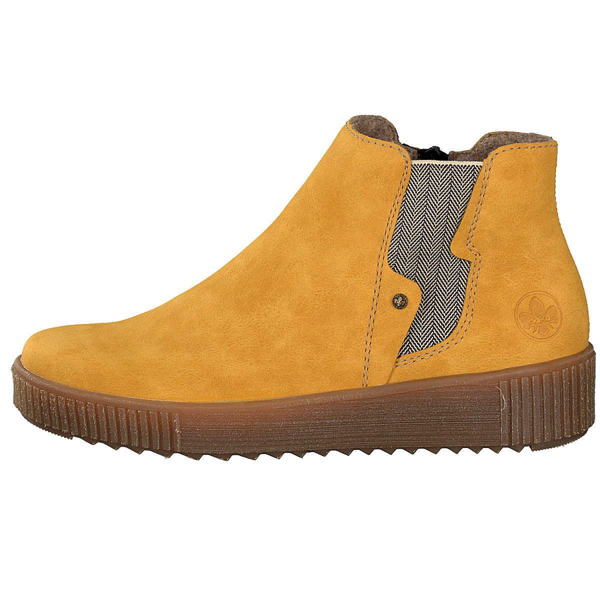 Rieker Damen Boot gelb