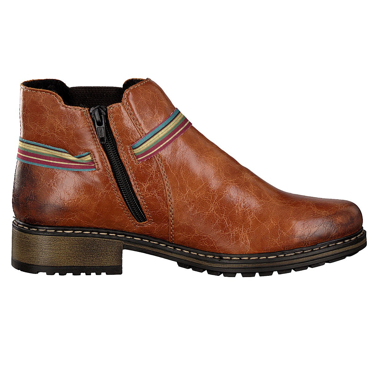Rieker women's boot brown