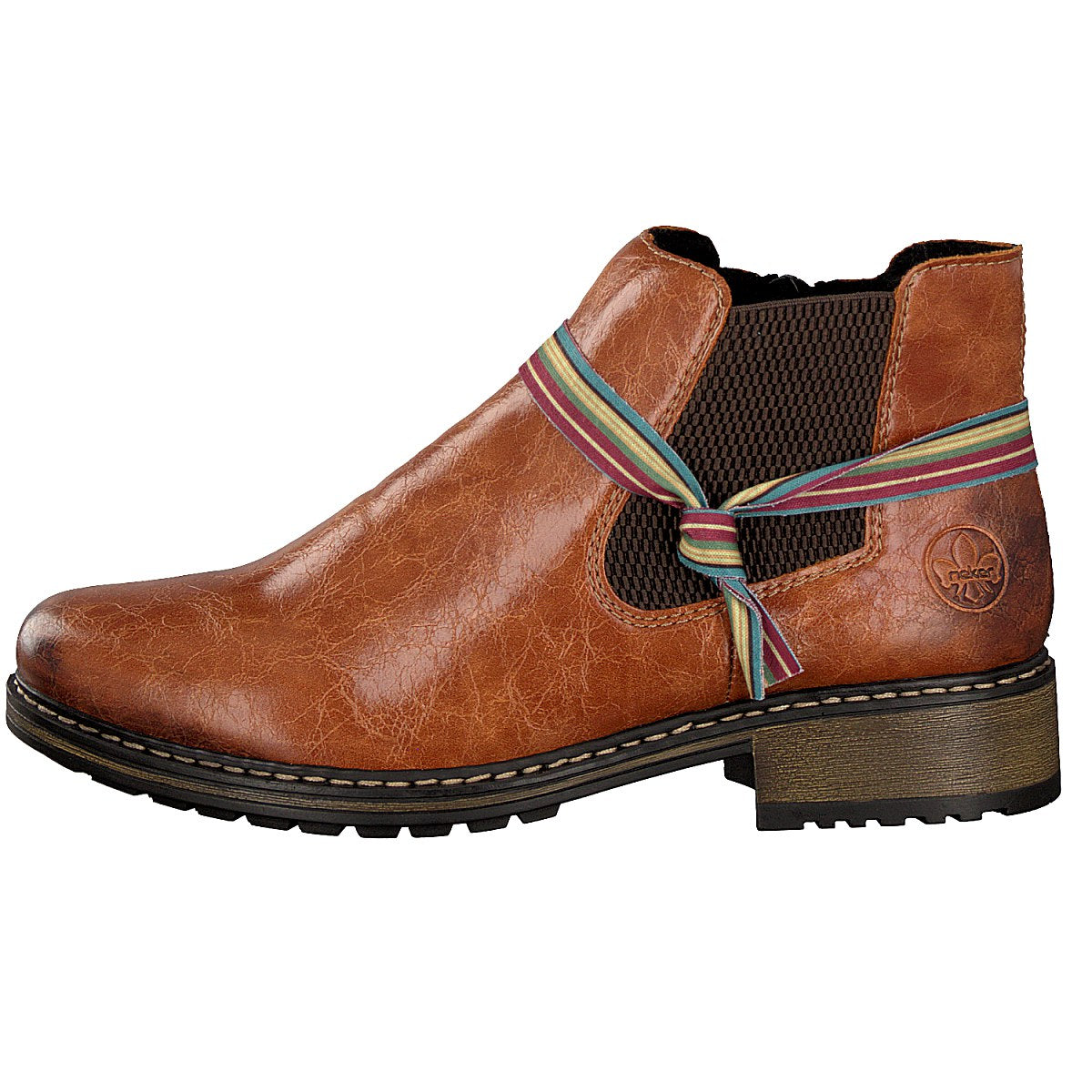 Rieker women's boot brown