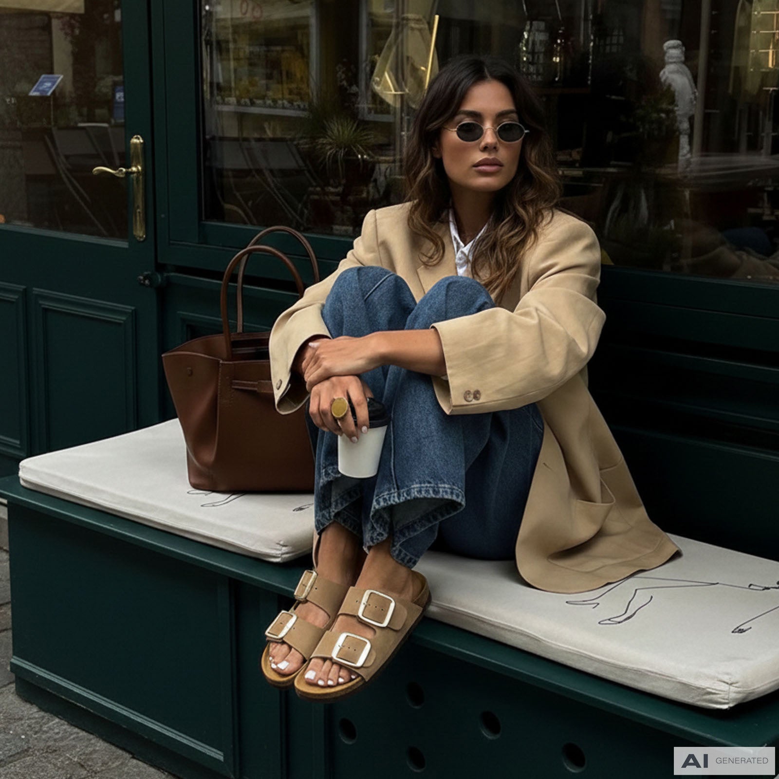 beige