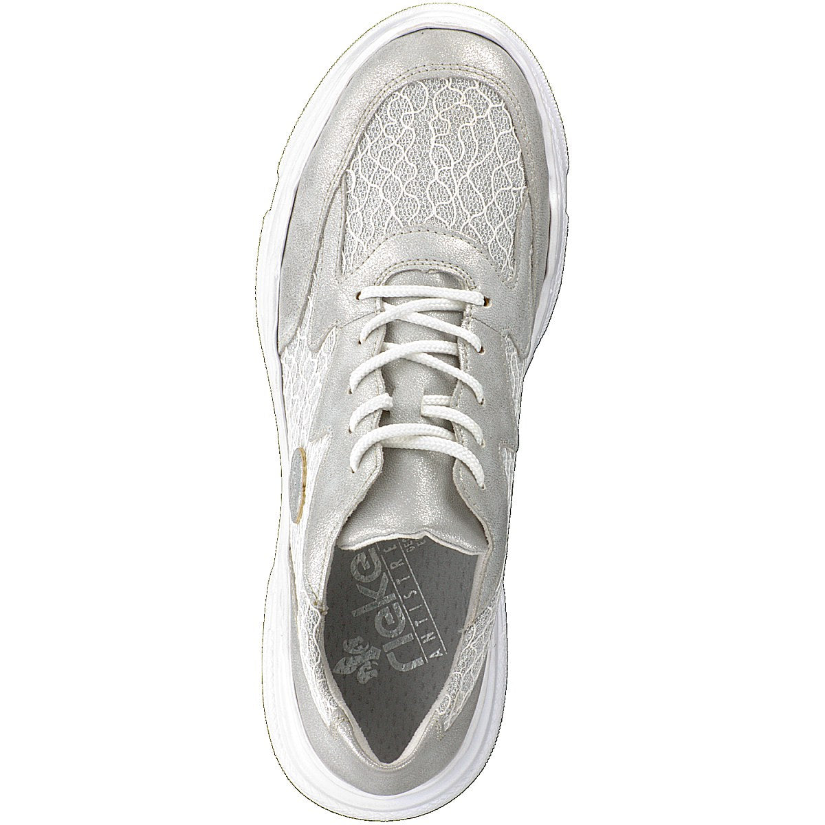 Rieker Damen Sneaker silber