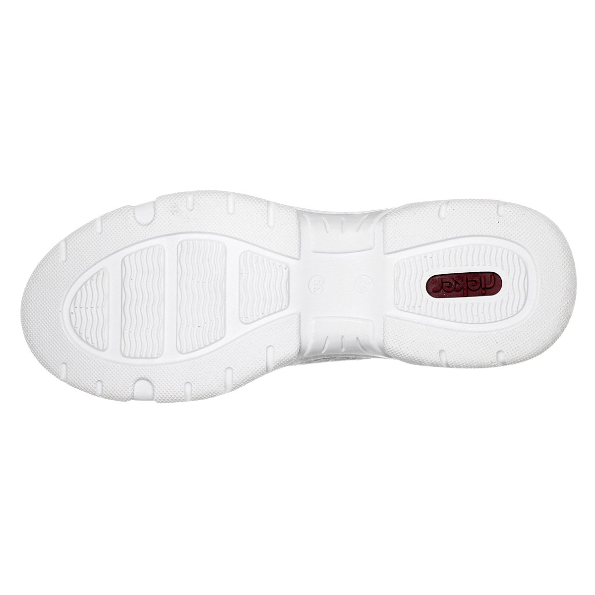 Rieker Damen Sneaker silber