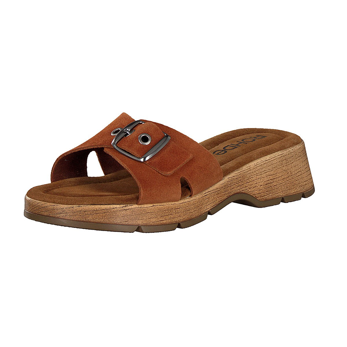 Rohde Damen Pantolette braun