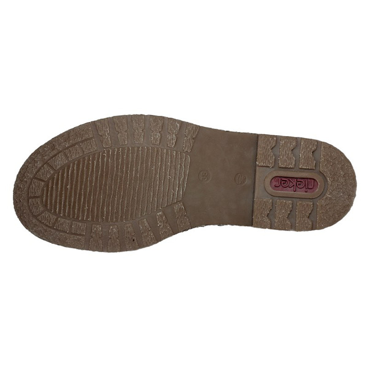 Rieker Damen Schnürboot blau