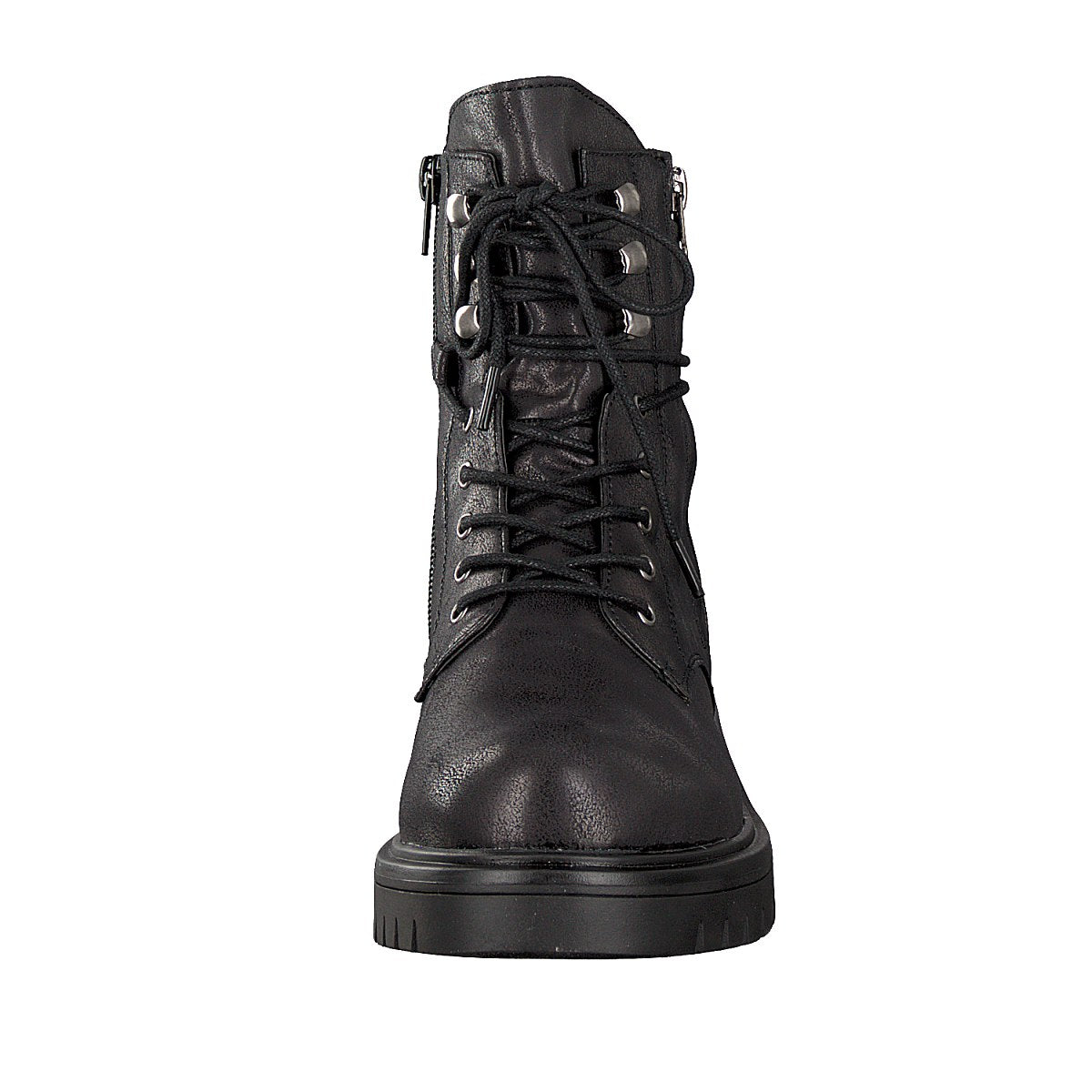 Rieker women's lace-up boot black