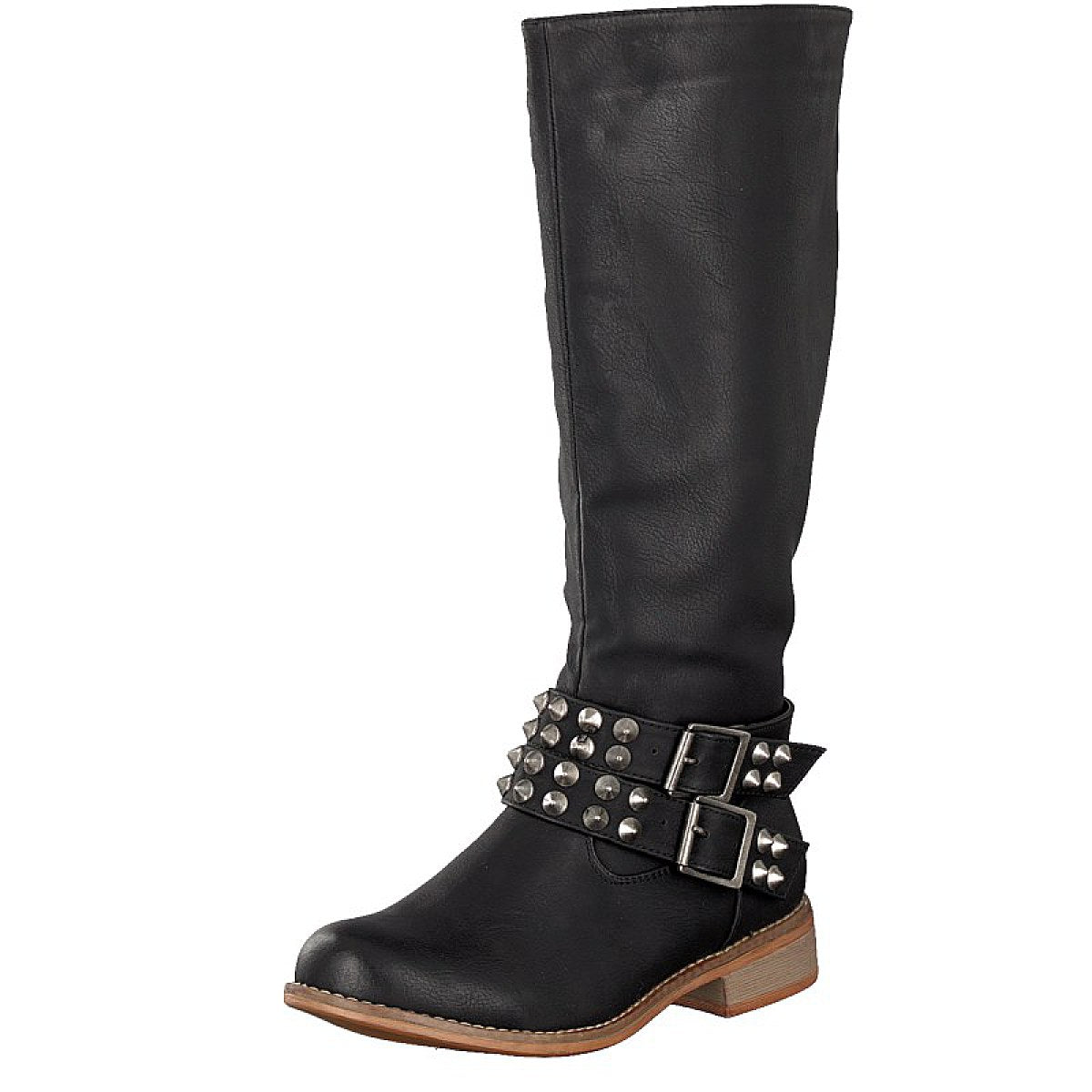 Rieker Damen Stiefel schwarz