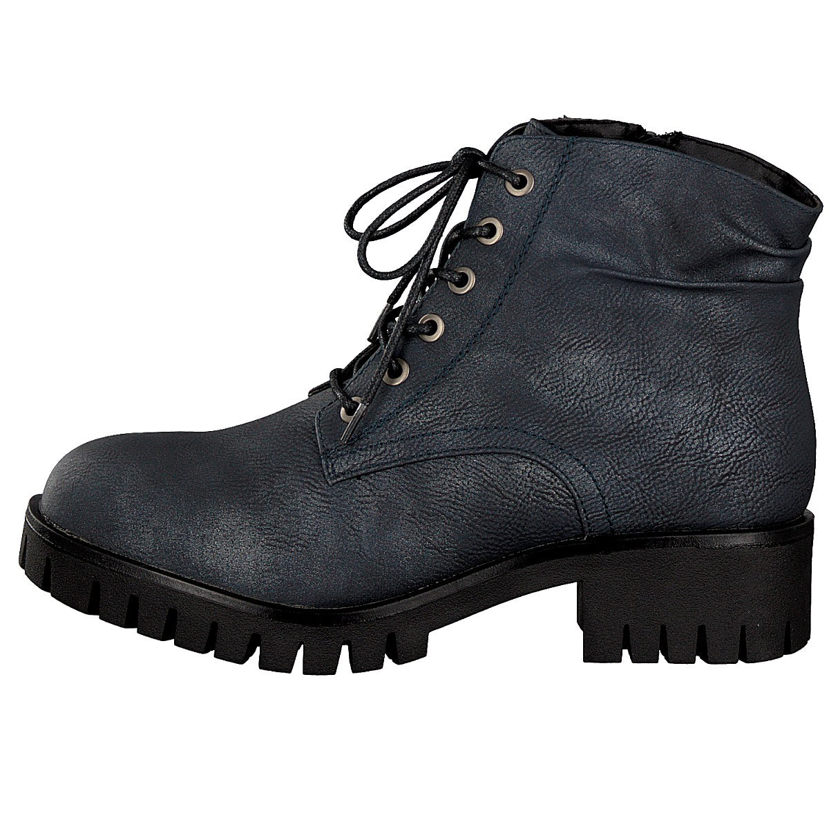 Rieker Damen Schnürboot blau