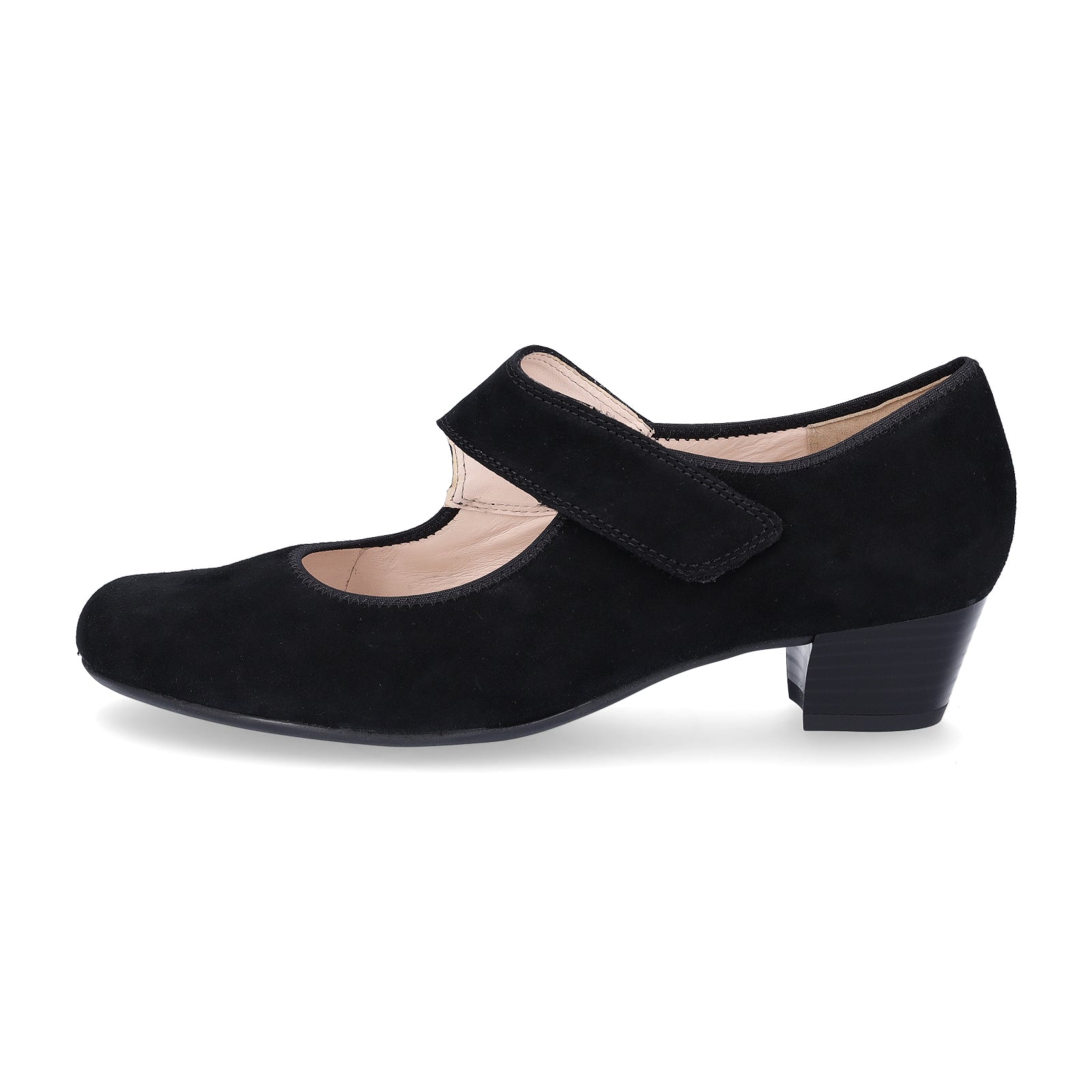 Ara Damen Leder Trotteur schwarz Samt