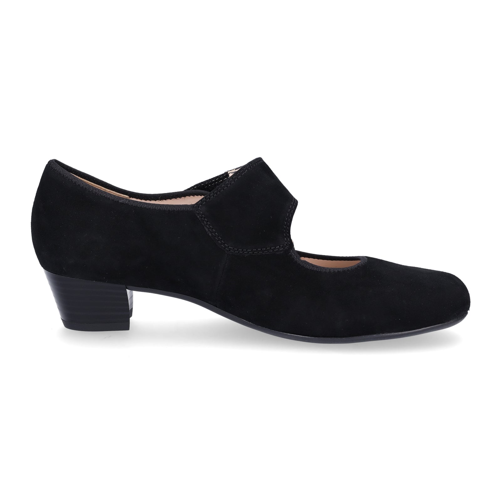 Ara Damen Leder Trotteur schwarz Samt