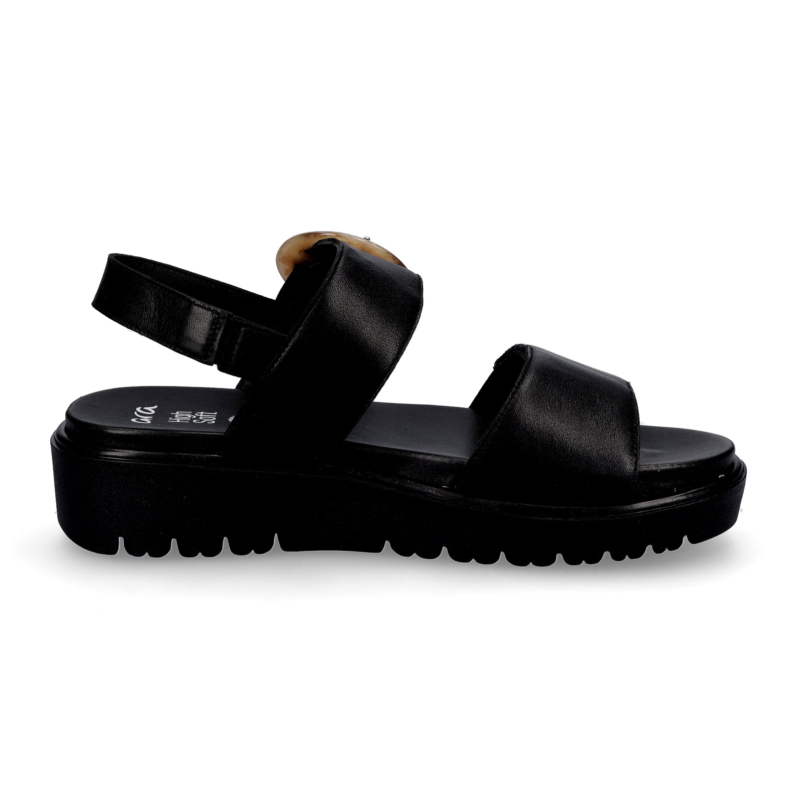 Ara Damen Sandale schwarz