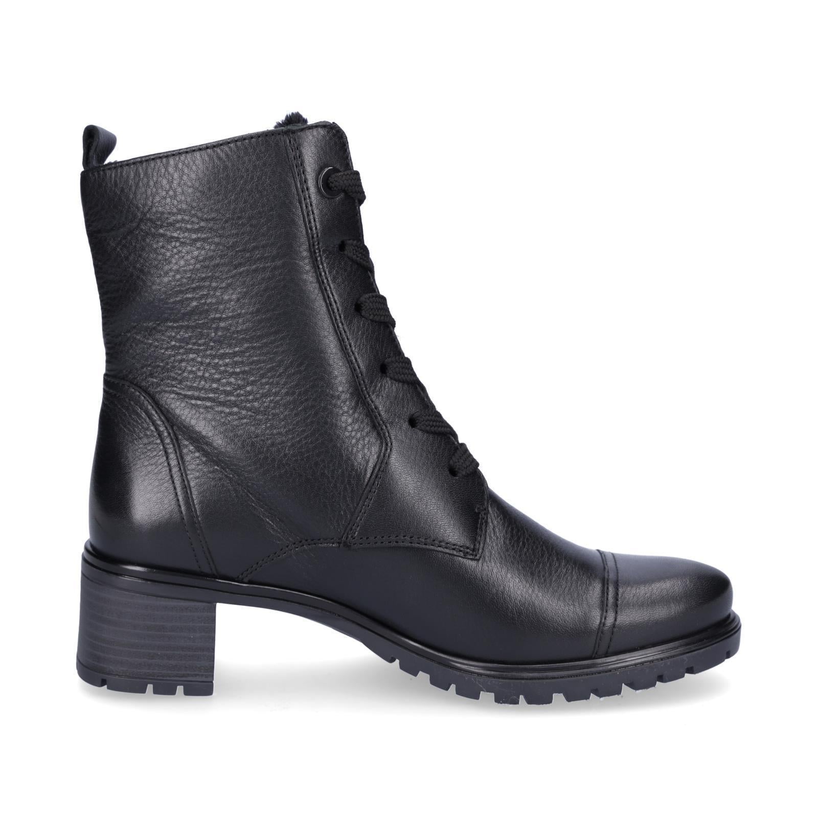 Ara Damen Schnür Stiefelette schwarz
