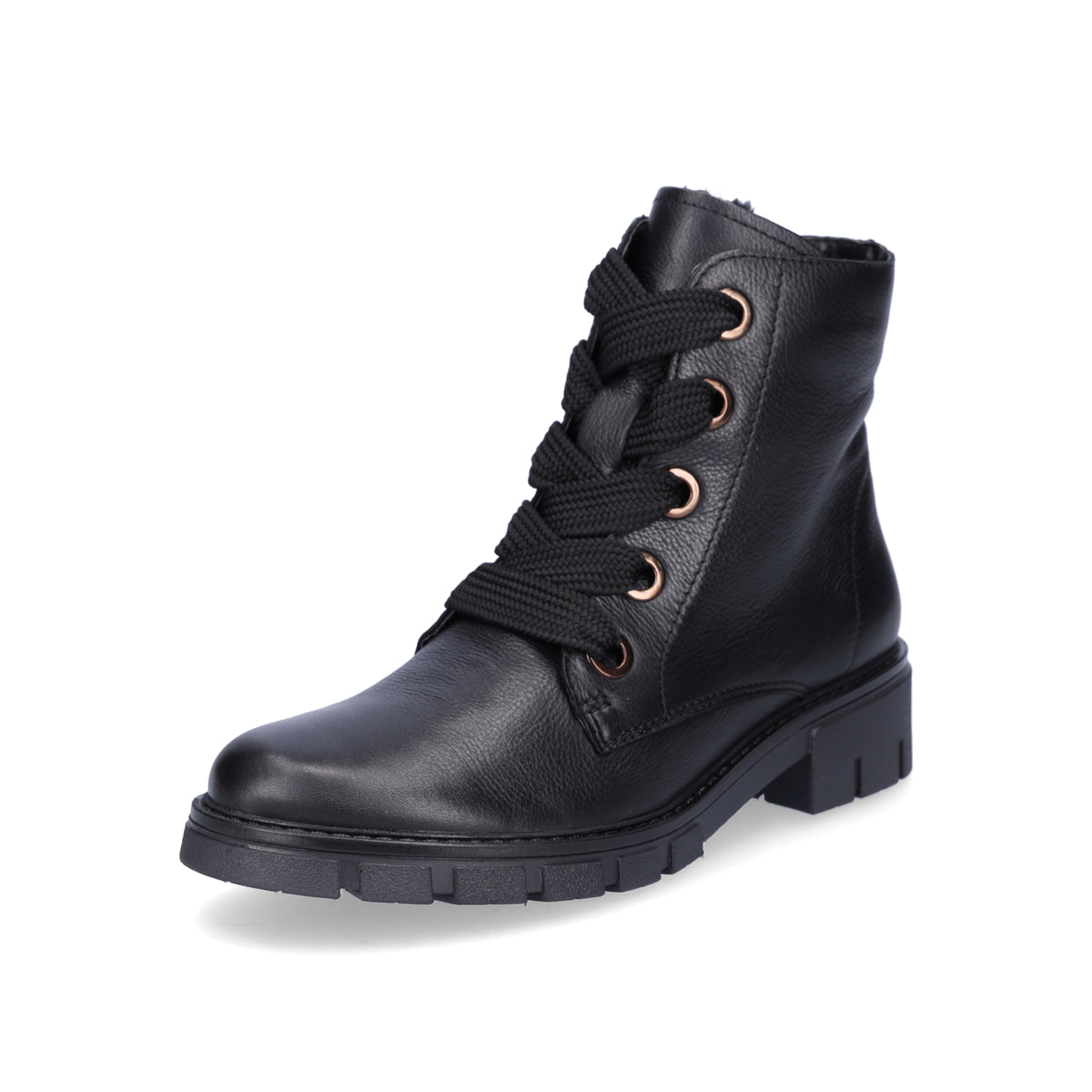 Ara women lace-up boot black