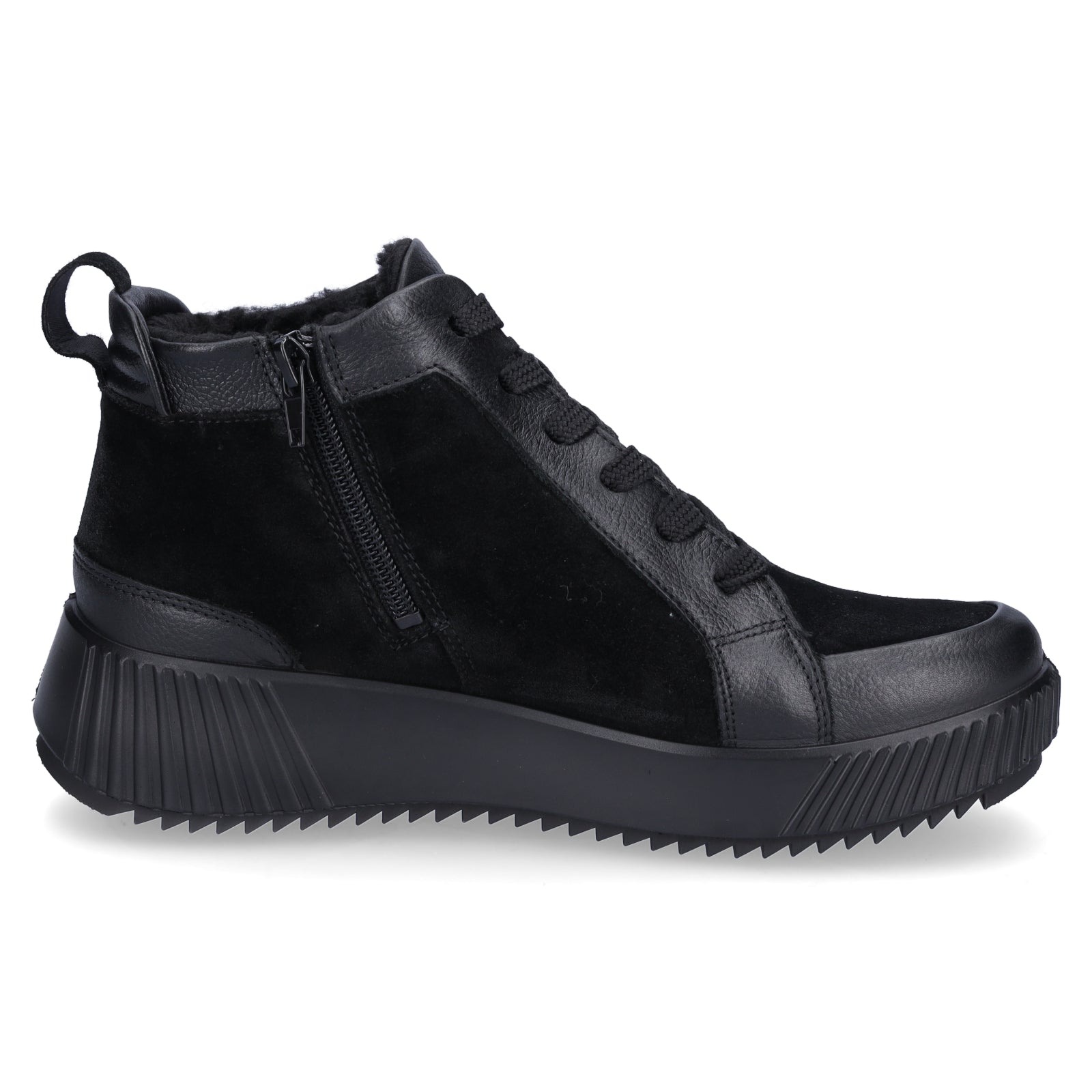 Ara women's lace-up boot Davos black