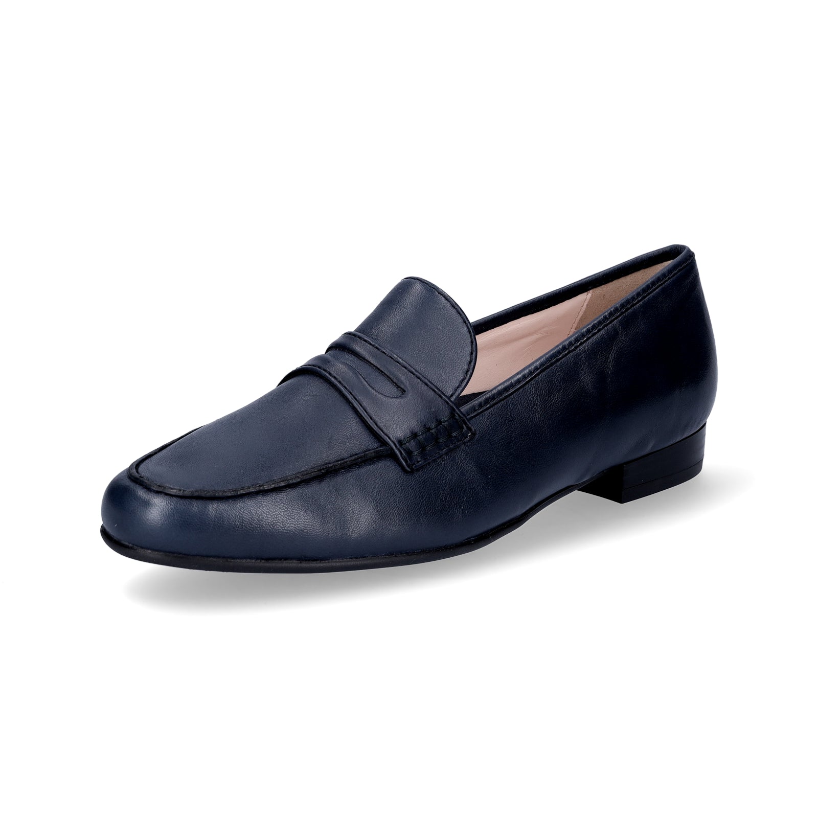 Ara Damen Leder Loafer blau Nappa