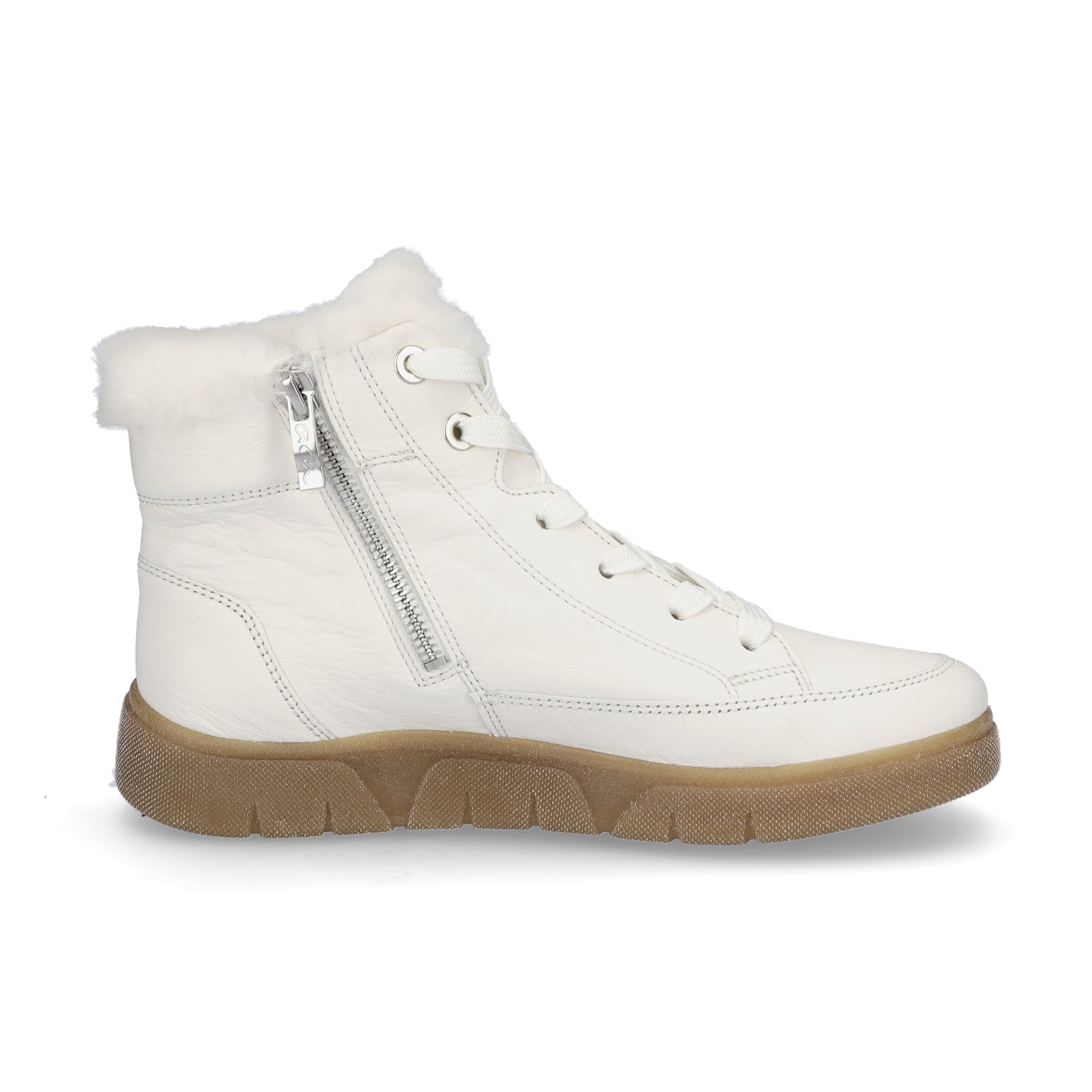Ara women's high-top sneakers cream white
