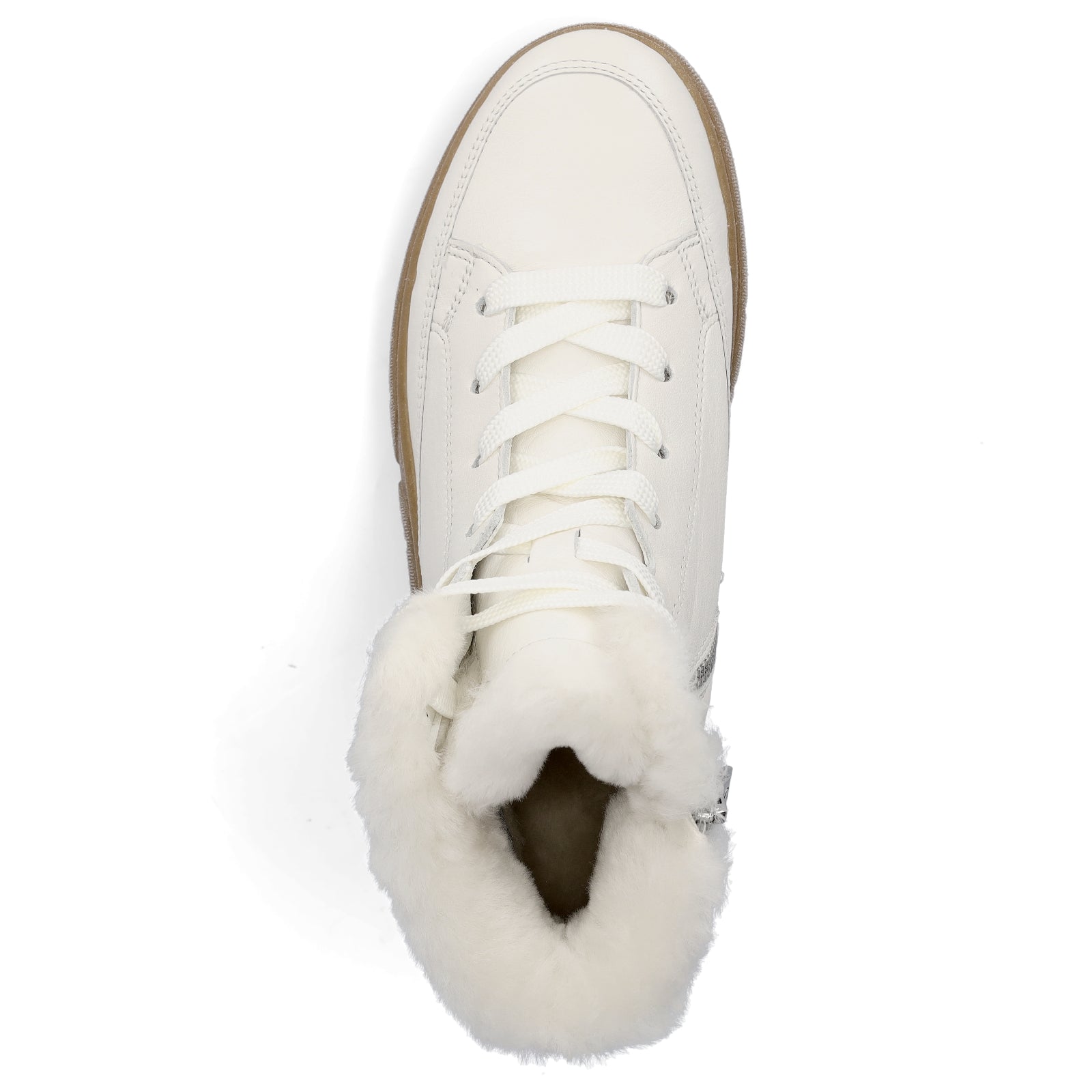 Ara women's high-top sneakers cream white