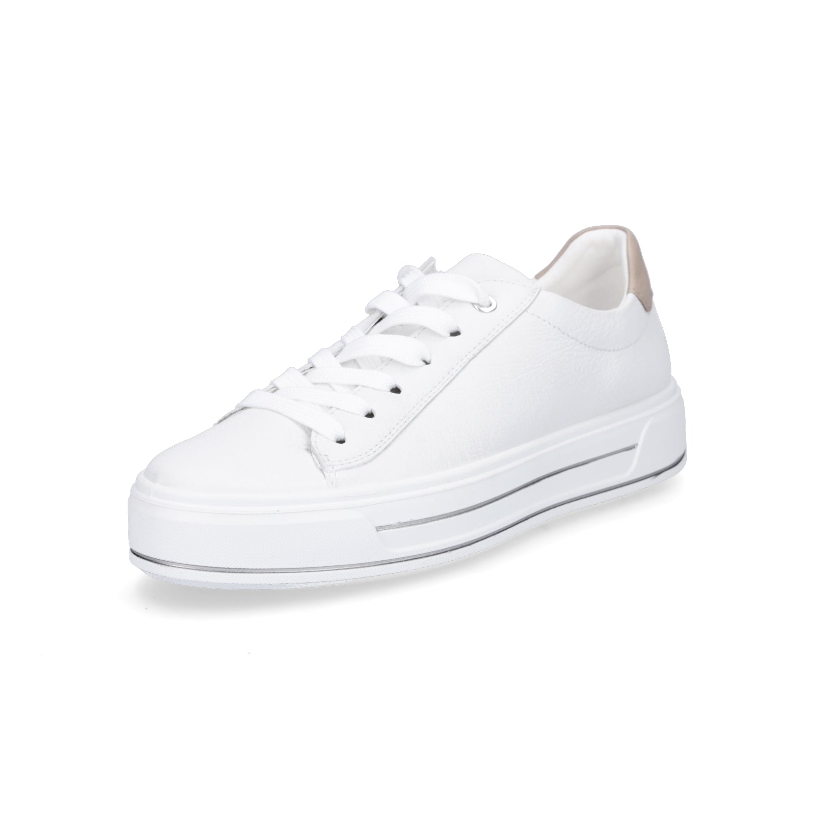 Ara Damen Sneaker weiß sand