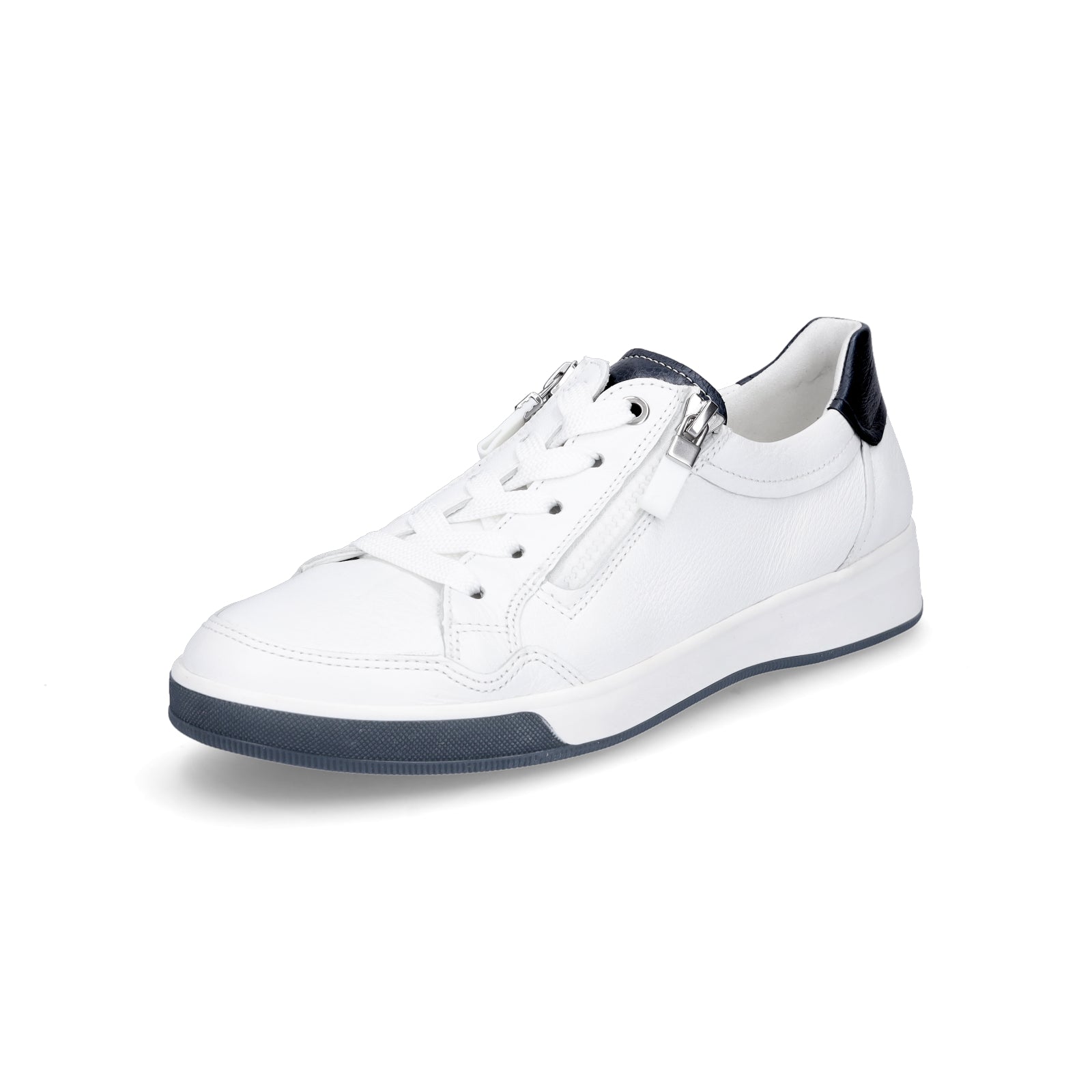 Ara Damen Sneaker weiß blau