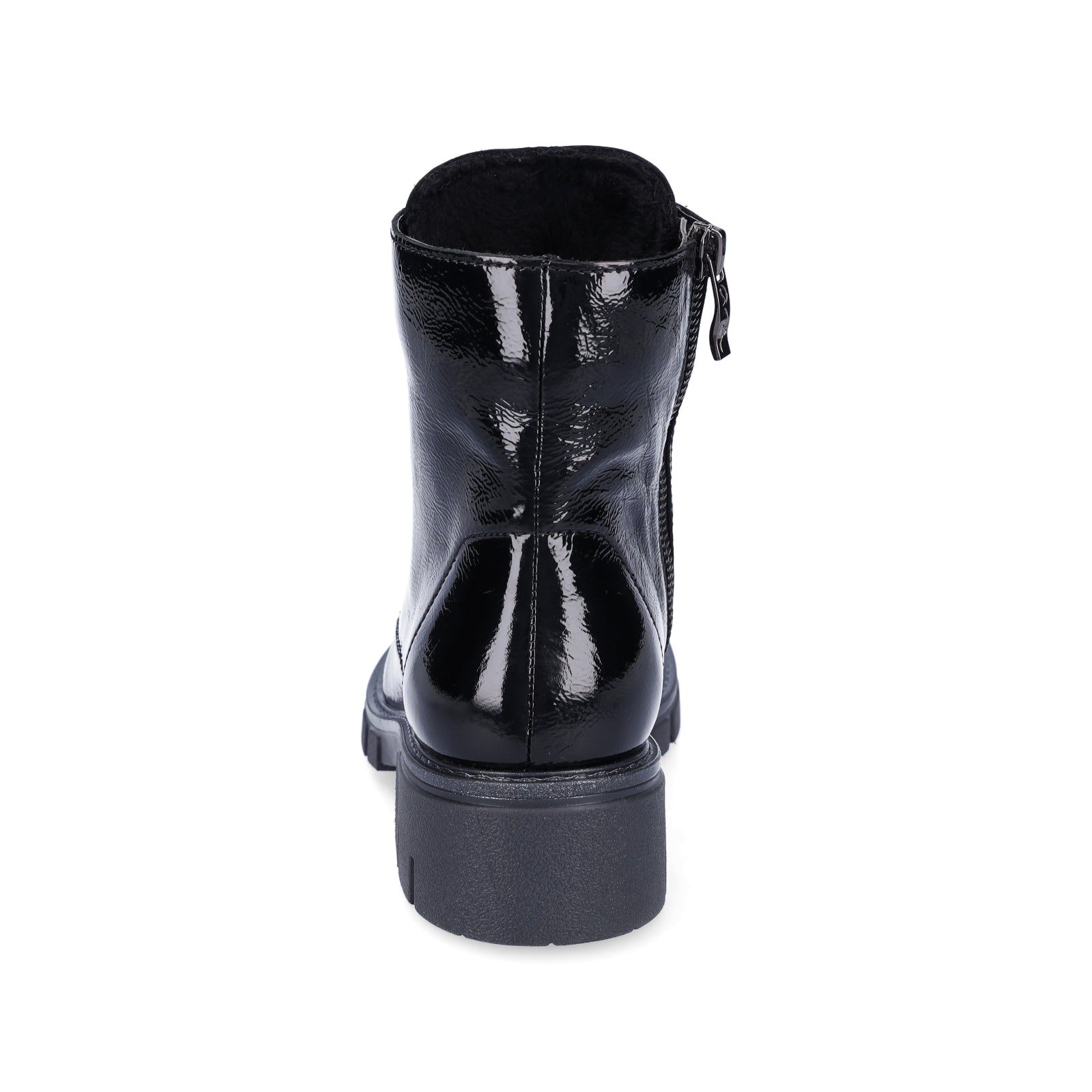 Ara Damen Leder Schnürboot schwarz Lack