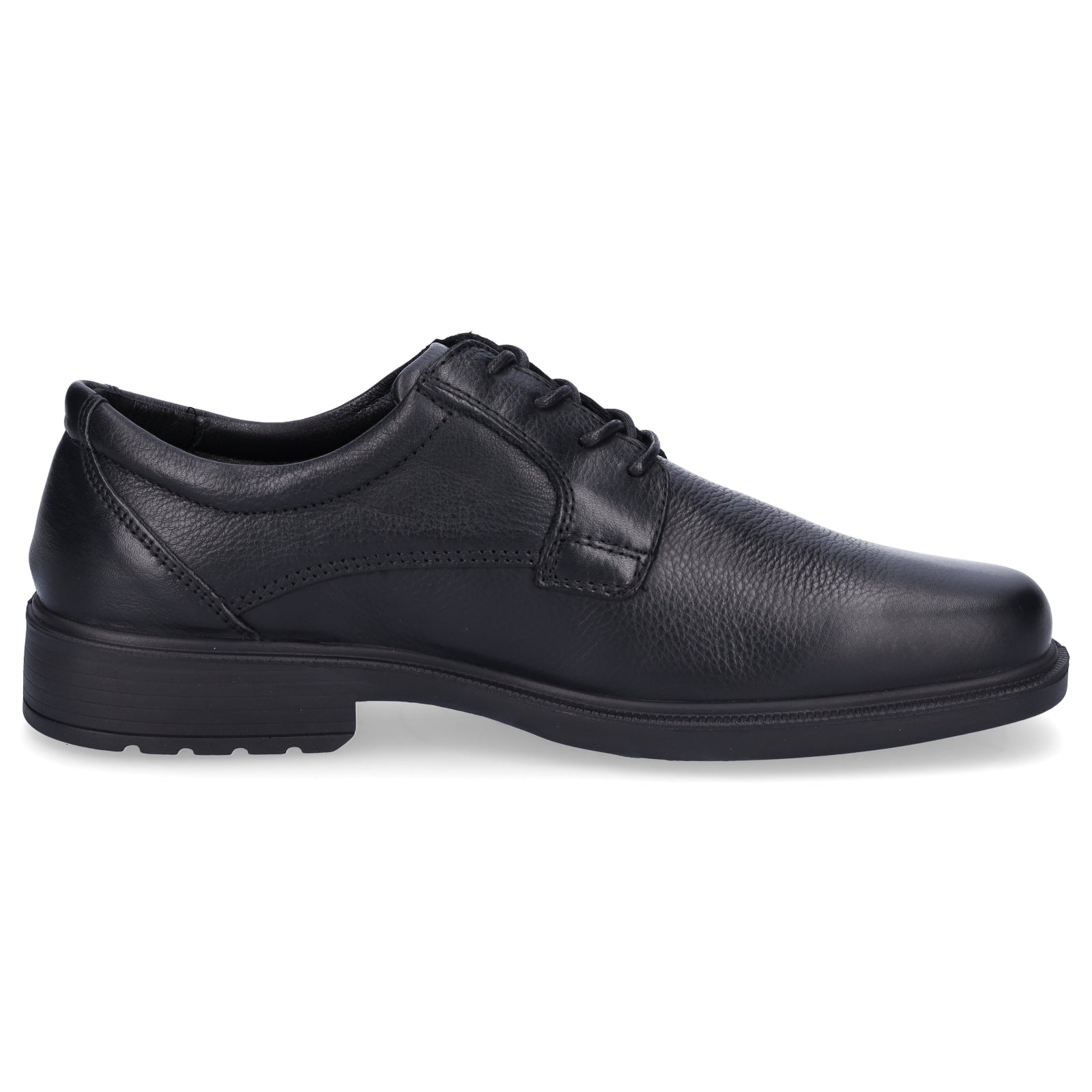 Ara Herren Leder Schnürschuh schwarz