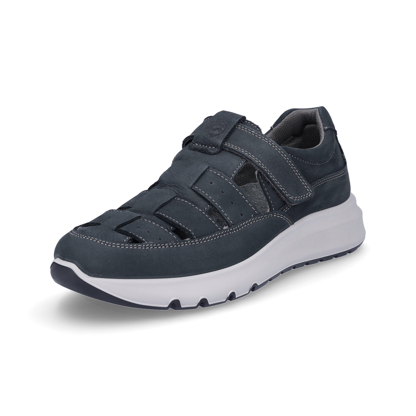 Ara men's leather slippers blue 11-37807-12 - Main Image