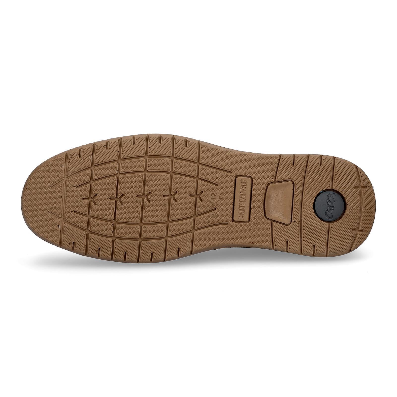Ara men's leather slippers brown