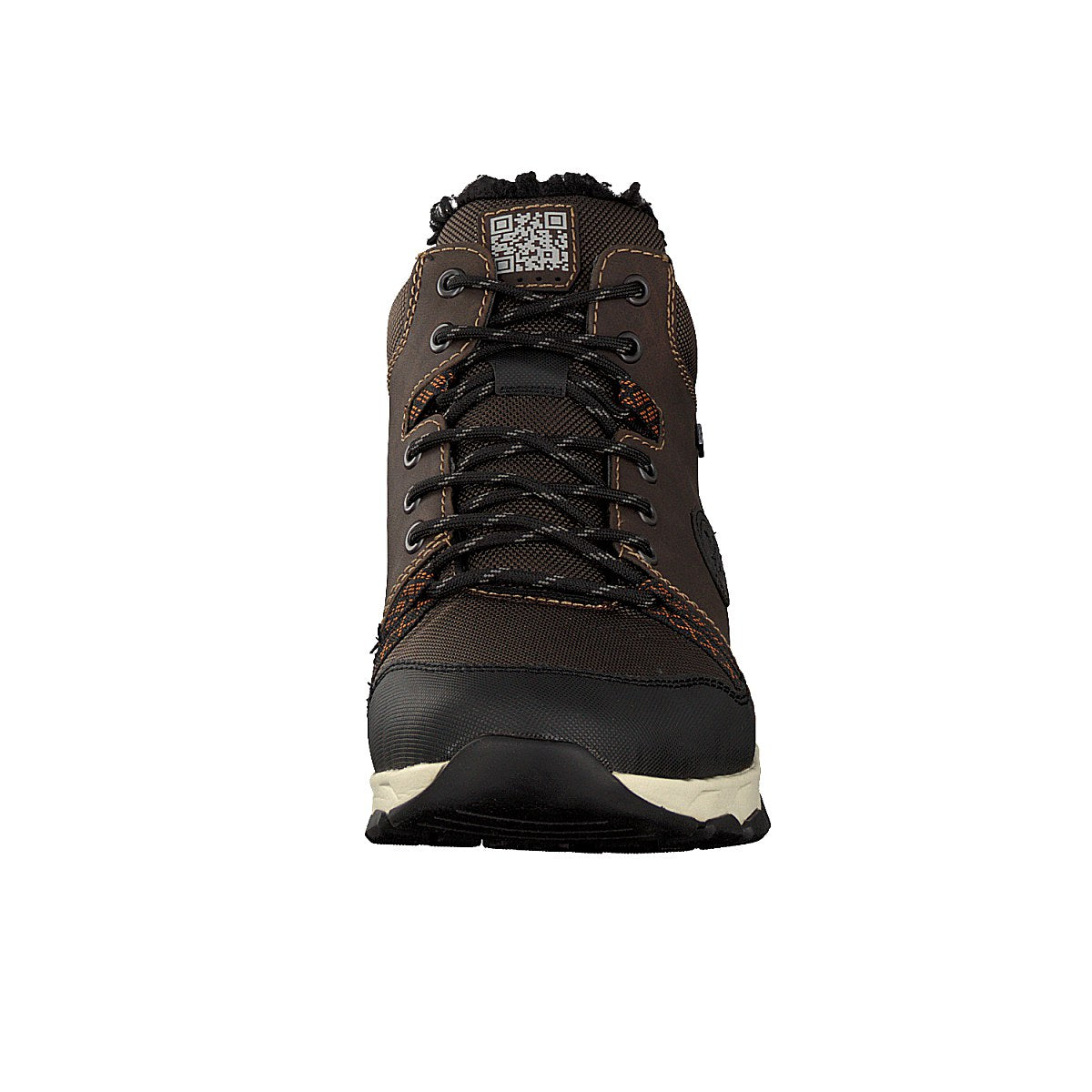 Rieker men's lace-up boot brown