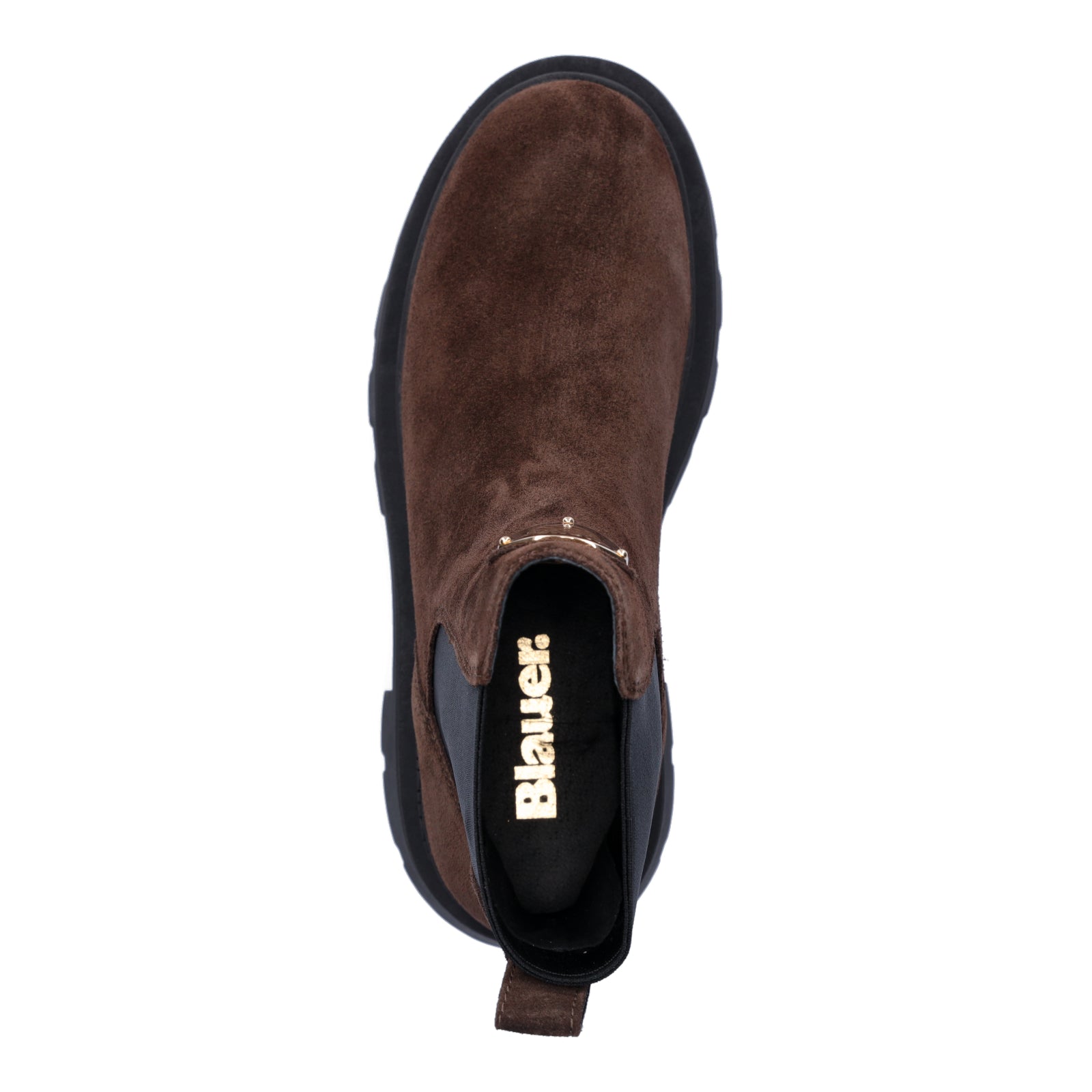 Women's Blue Chelsea Boot Kimmel Dark Brown