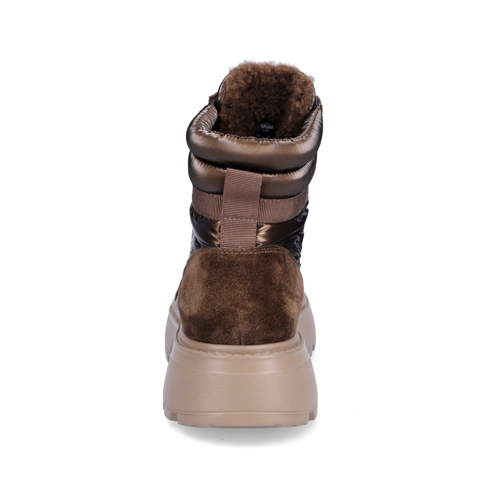 Blauer Damen Schnürboot Blanca dunkelbraun