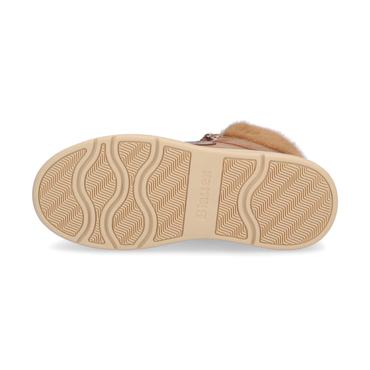 Blauer Damen Schnürboot Maribel cognac
