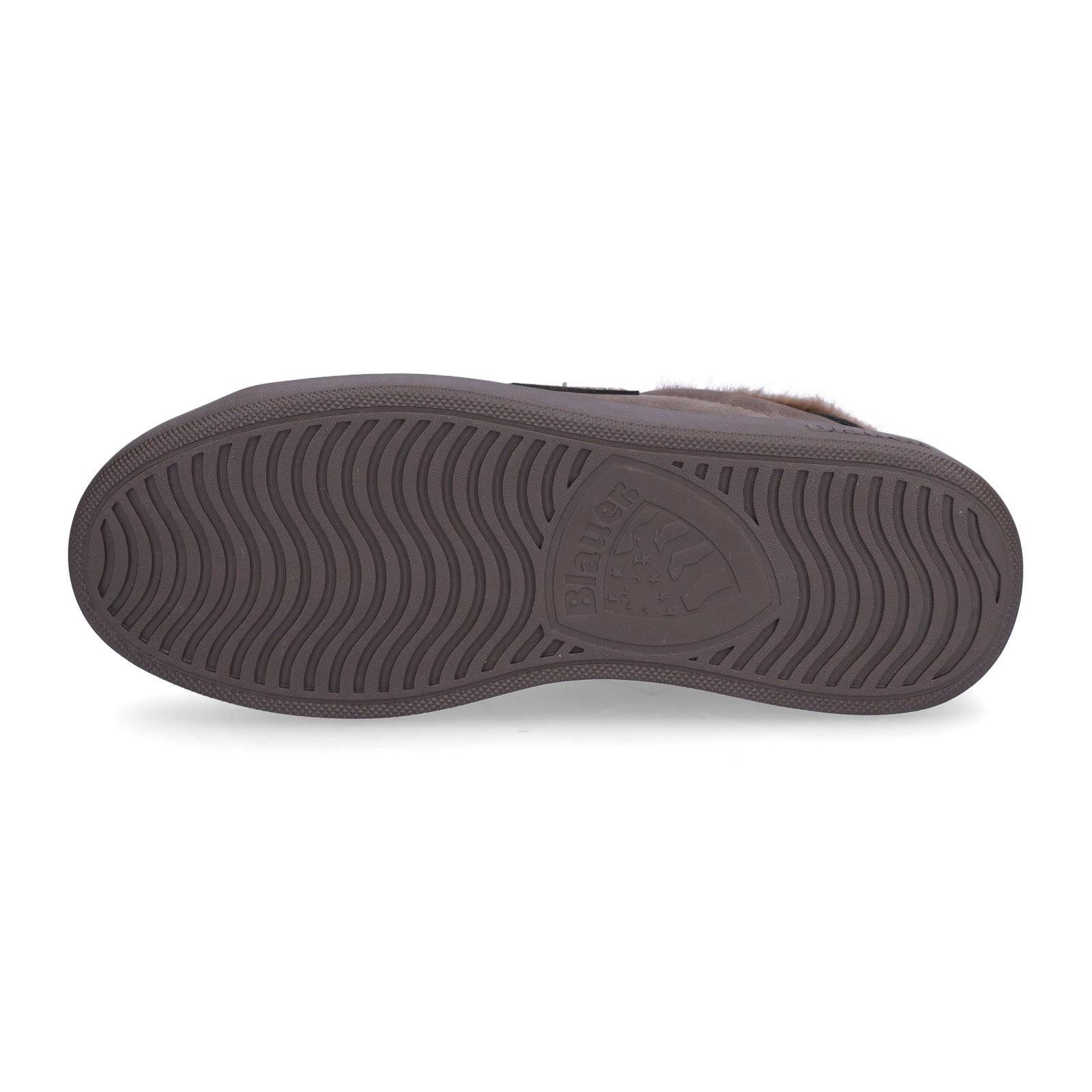 Blauer Damen Sneaker Victory dunkelbraun
