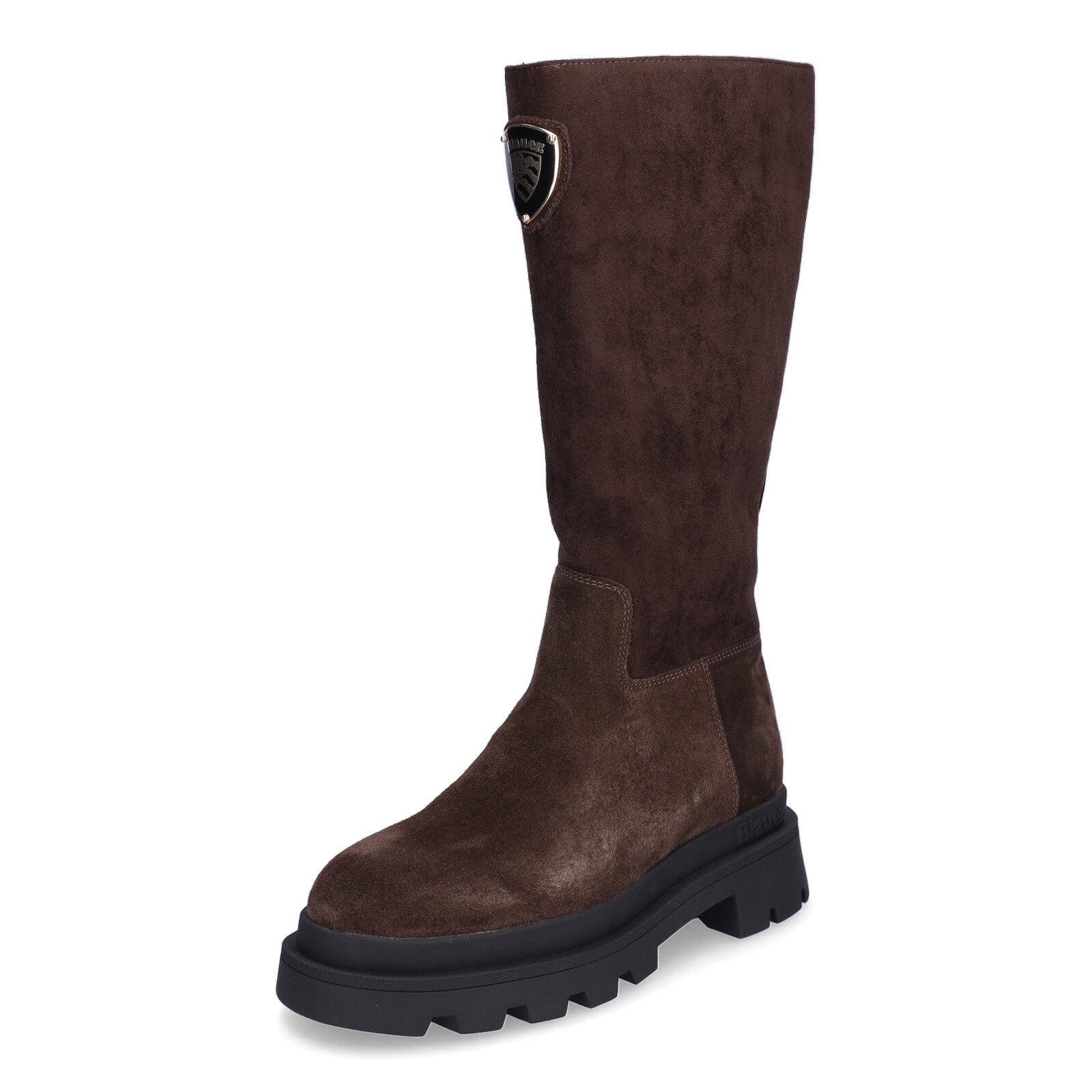 Blauer Damen Stiefel Kimmel dunkelbraun