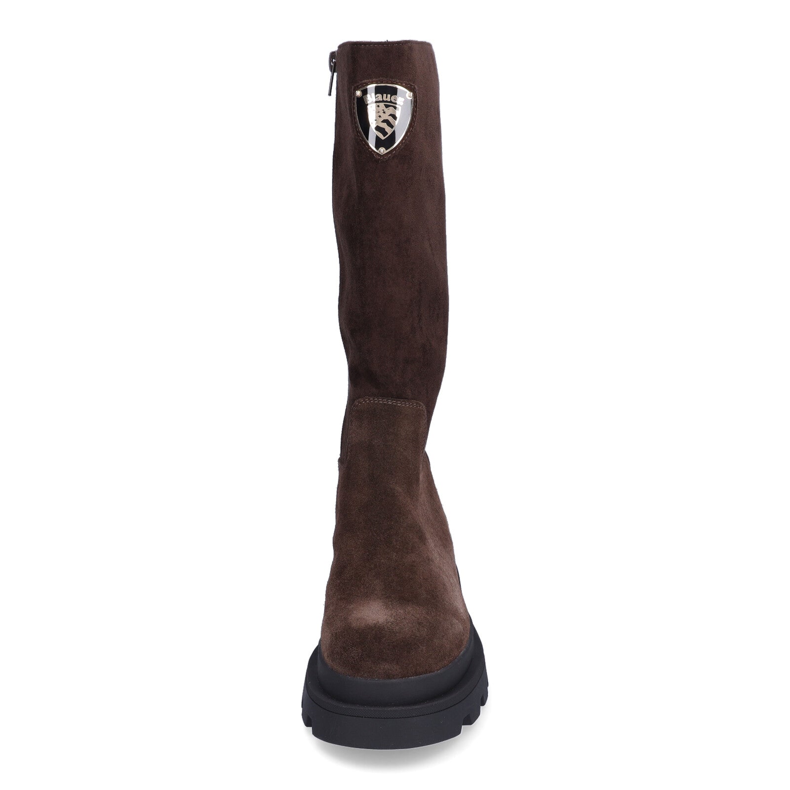 Blauer Damen Stiefel Kimmel dunkelbraun