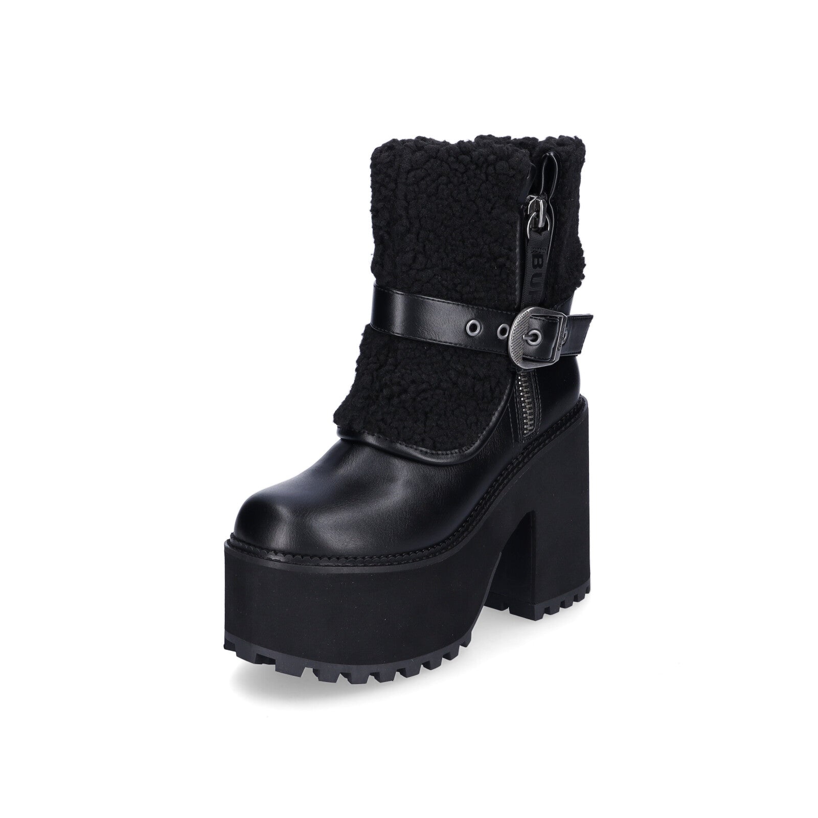 Buffalo Damen Stiefelette Killah Fold schwarz