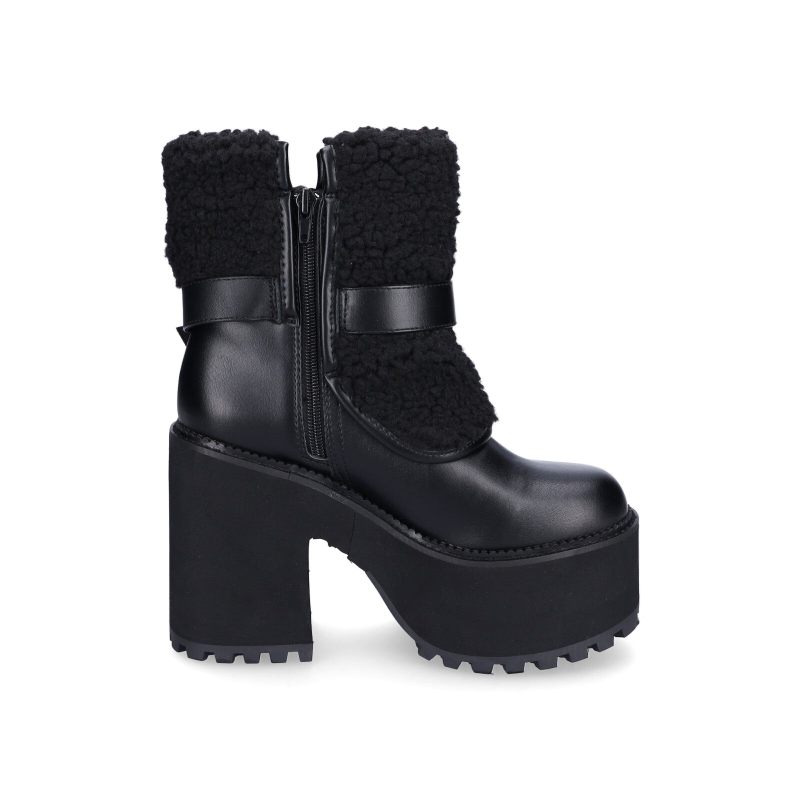 Buffalo Damen Stiefelette Killah Fold schwarz
