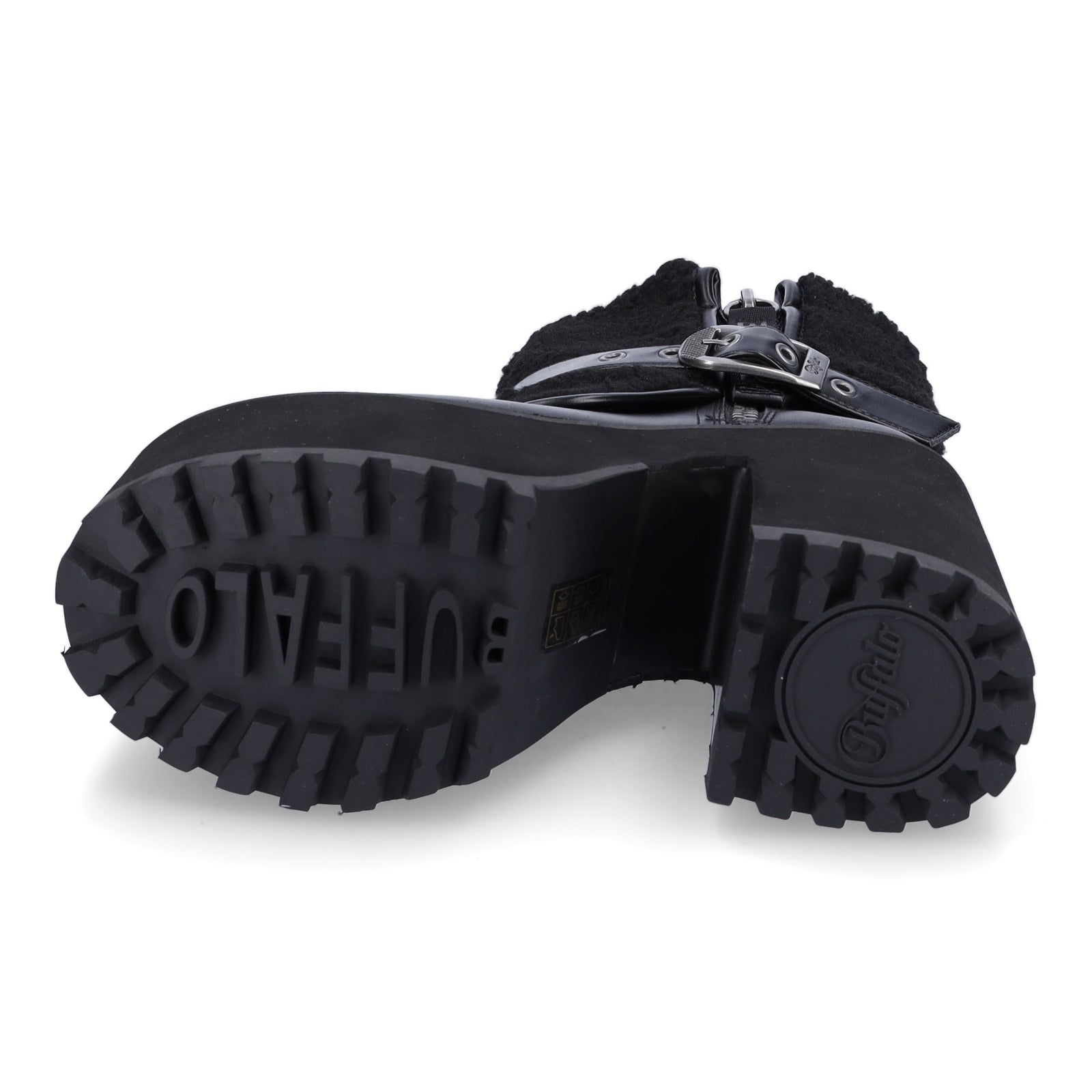 Buffalo Damen Stiefelette Killah Fold schwarz