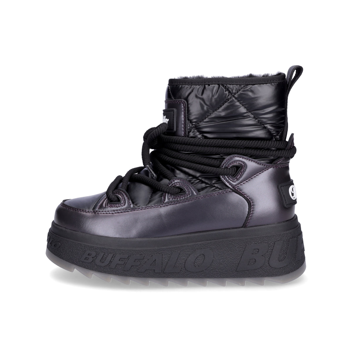 Buffalo Damen Moonboot Eliza Snow schwarz