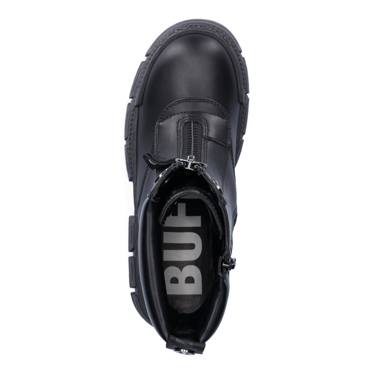 Buffalo Damen Boot Gospher Zip Boot schwarz