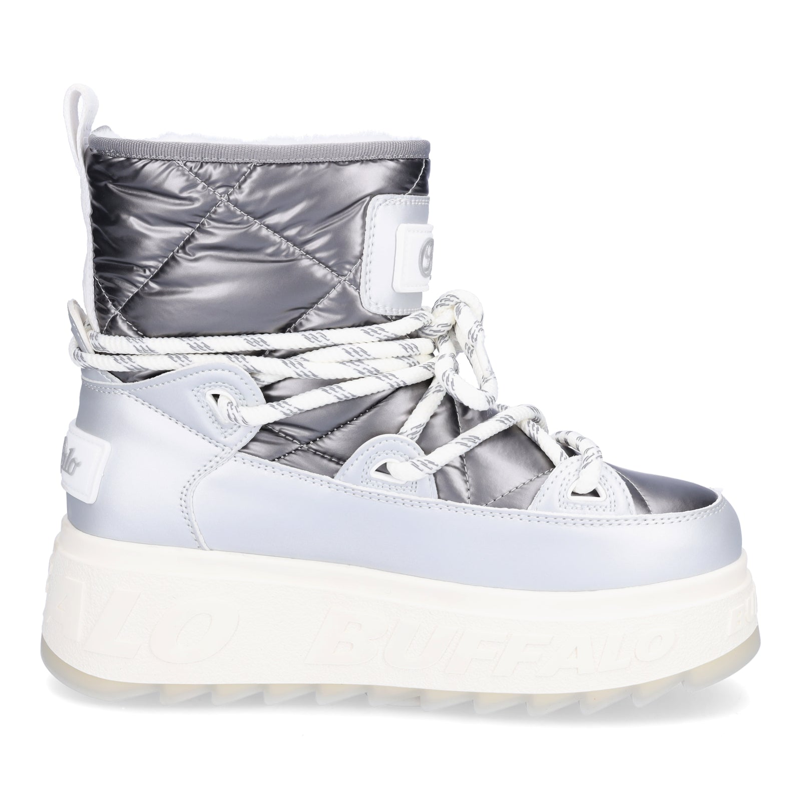 Buffalo Damen Moonboot Eliza Snow silber