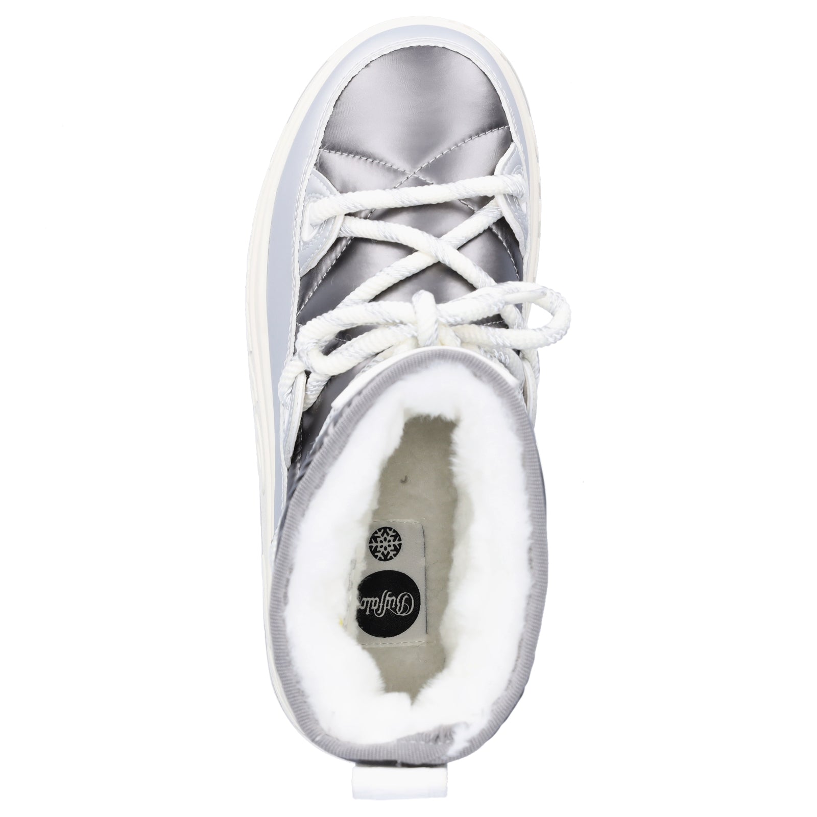 Buffalo Damen Moonboot Eliza Snow silber