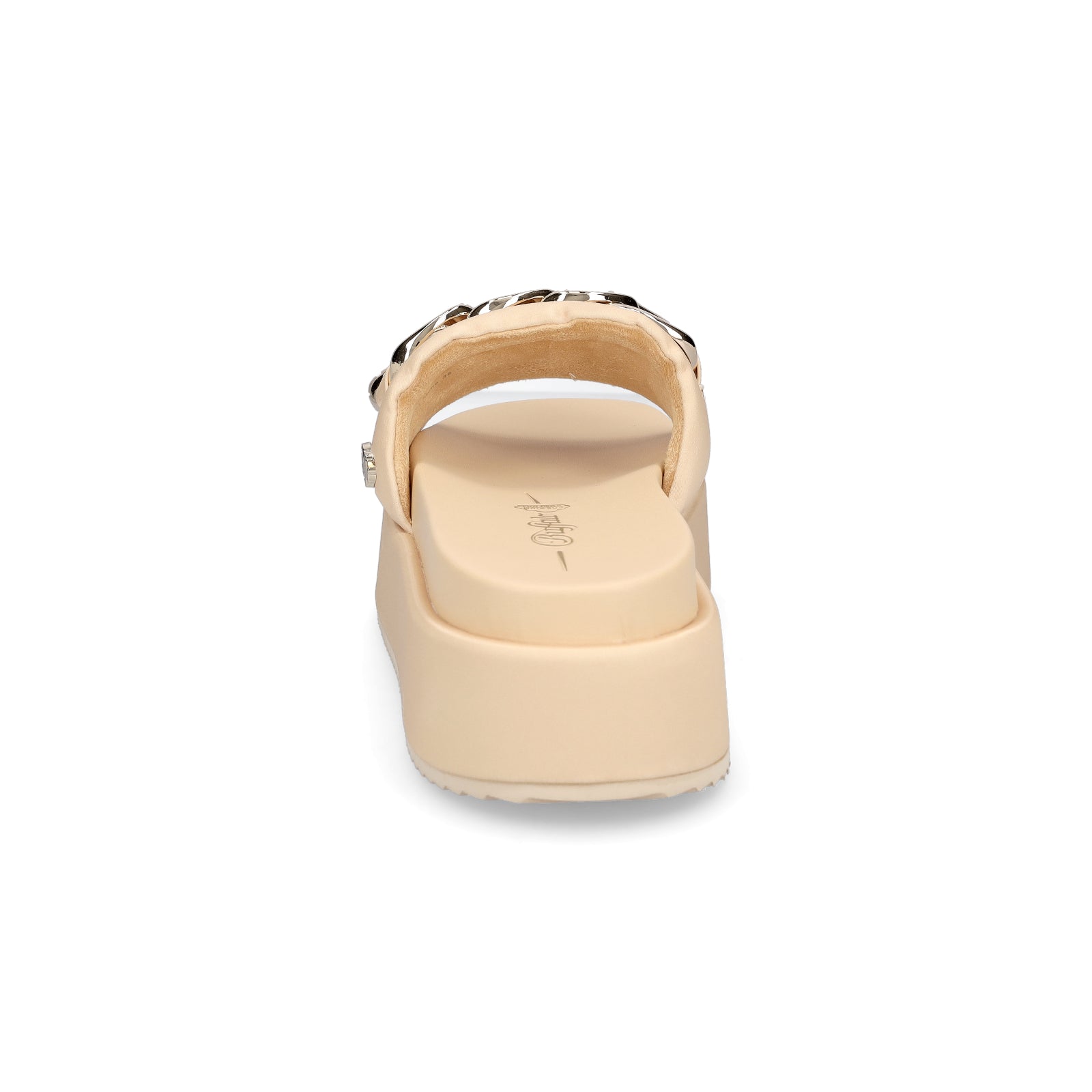 Buffalo women's mule Noa Slide Chain 2.0 gold