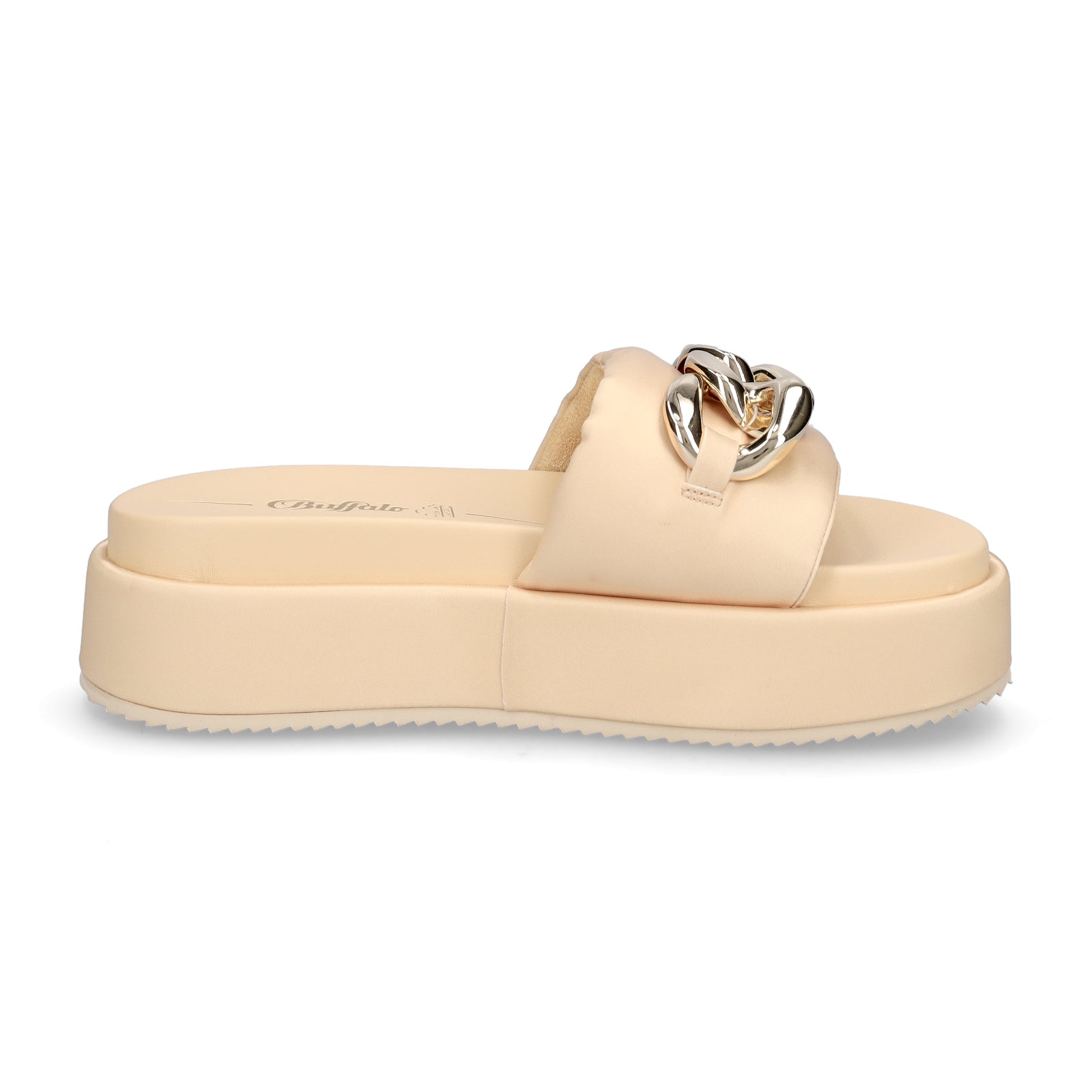 Buffalo women's mule Noa Slide Chain 2.0 gold