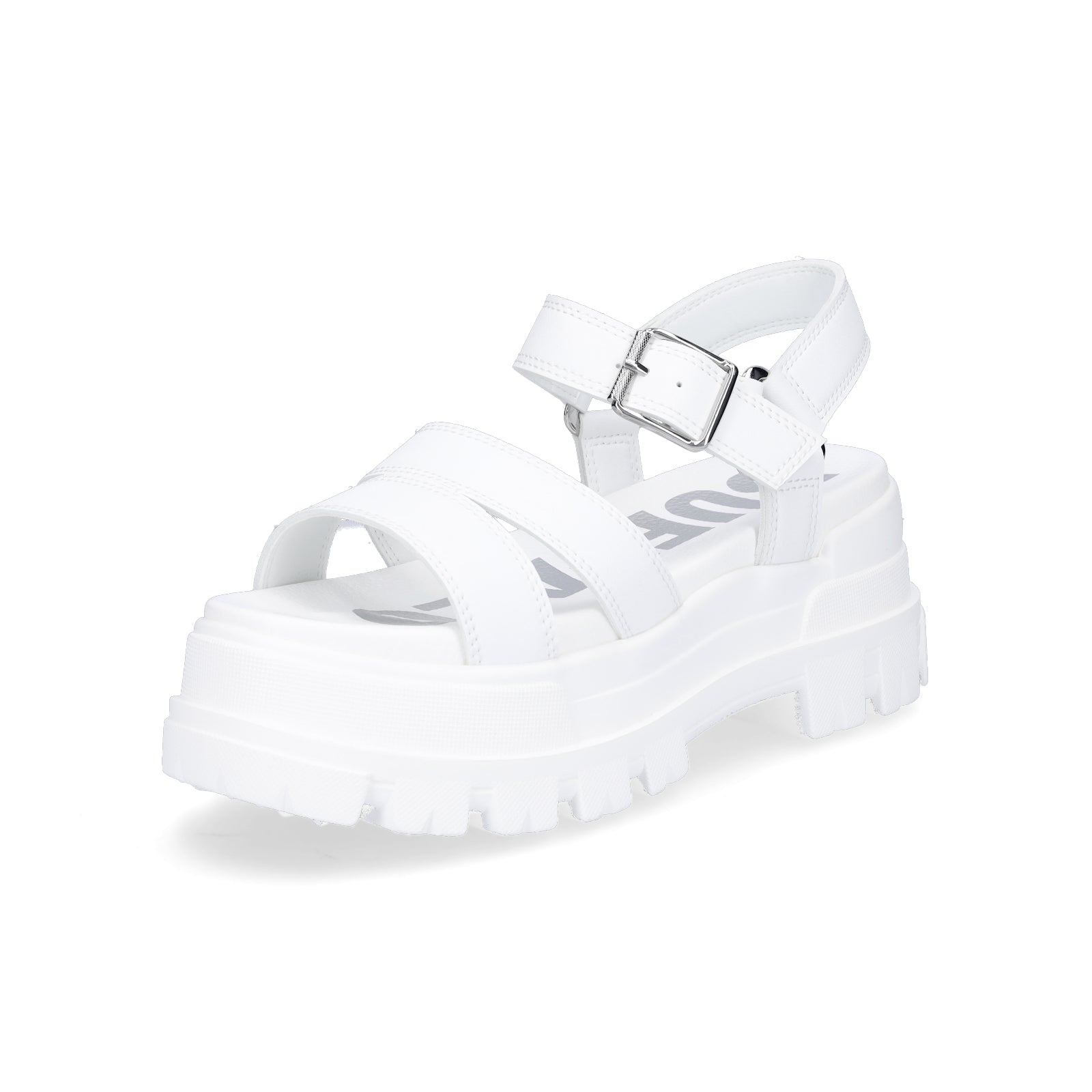 Buffalo Damen Sandale Aspha TS weiß